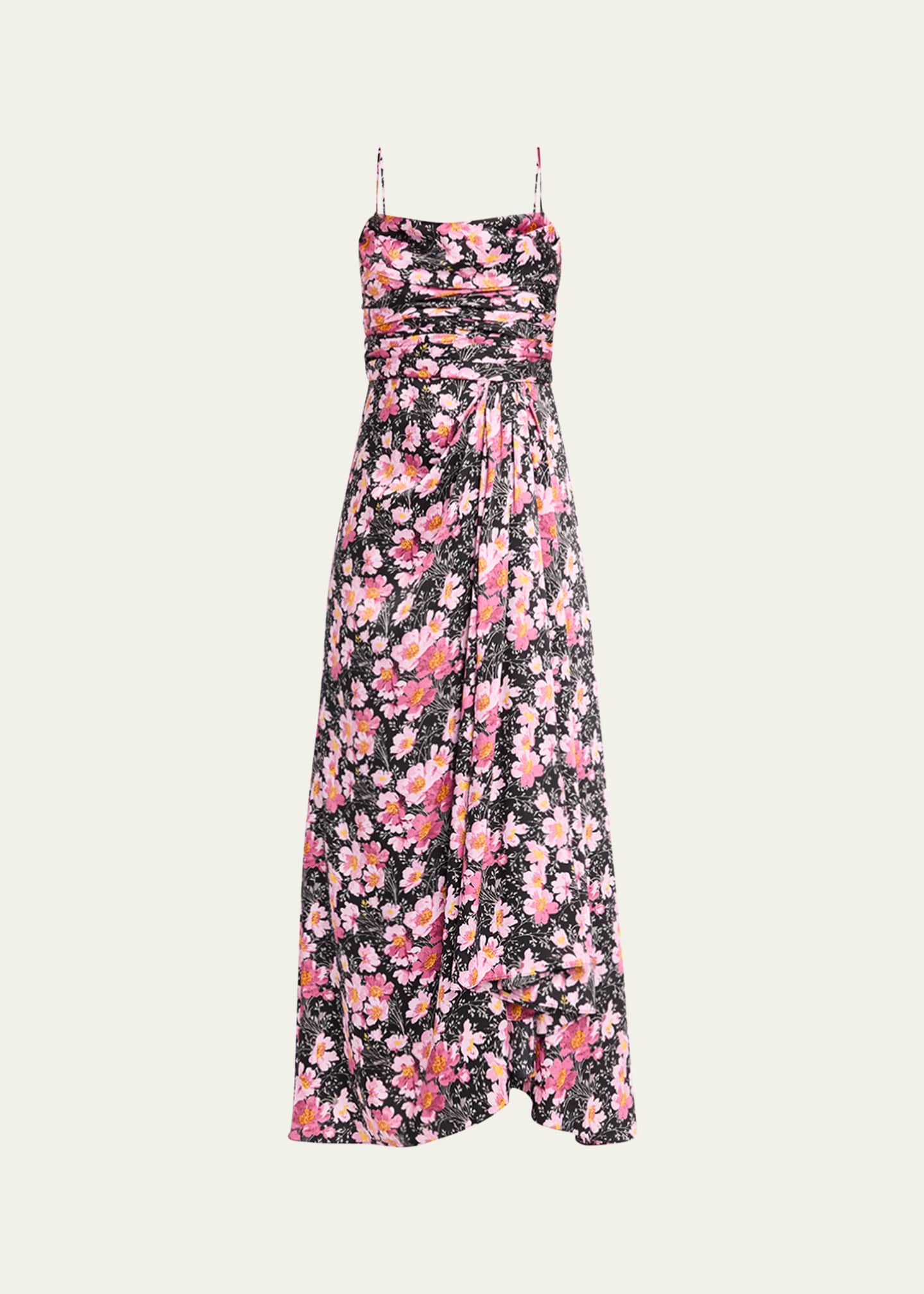 Cinq a Sept Kasia Cosmo Flower Maxi Dress Image 1 of 5