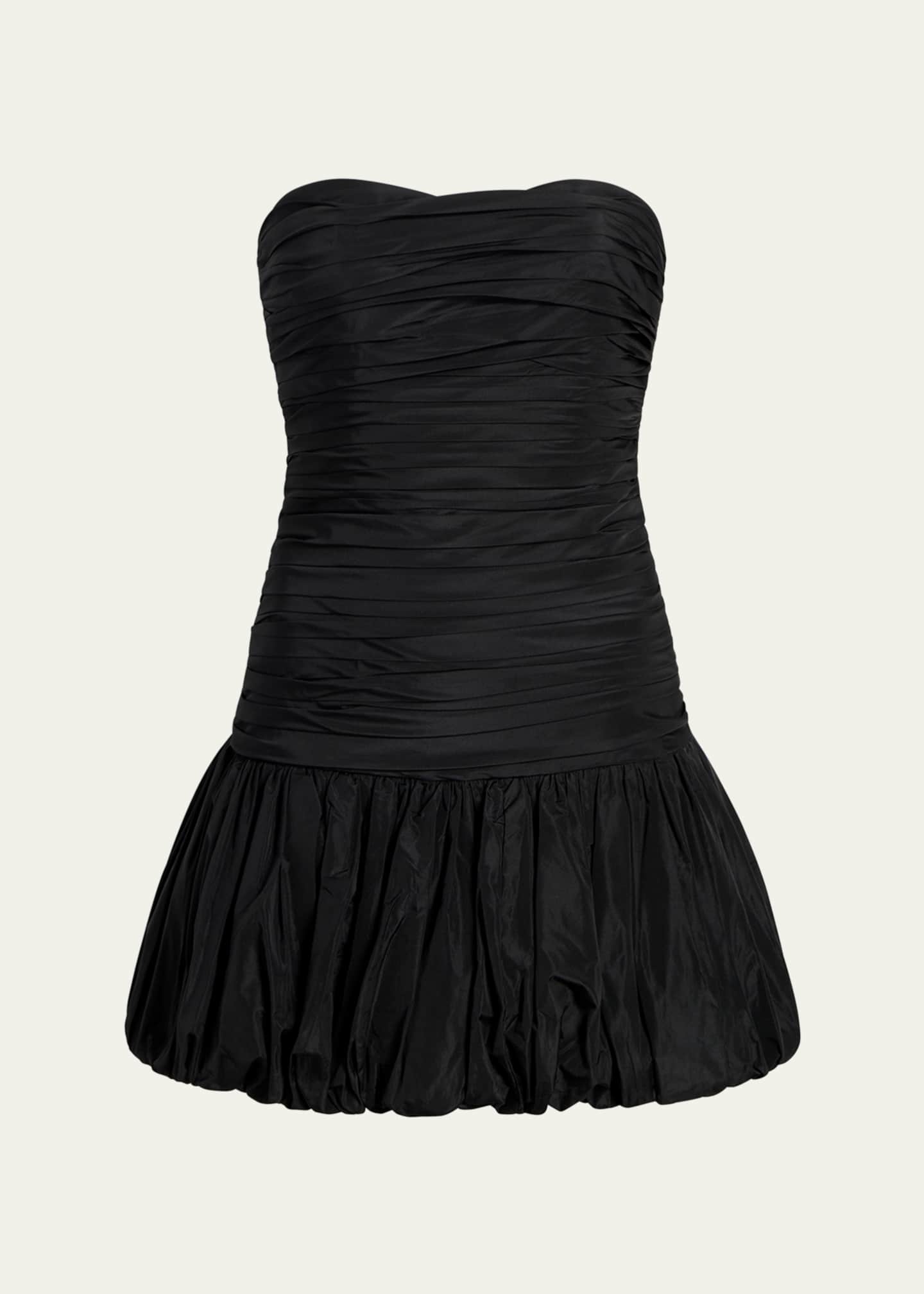 Cinq a Sept Rosanna Strapless Bubble Mini Dress Image 1 of 3