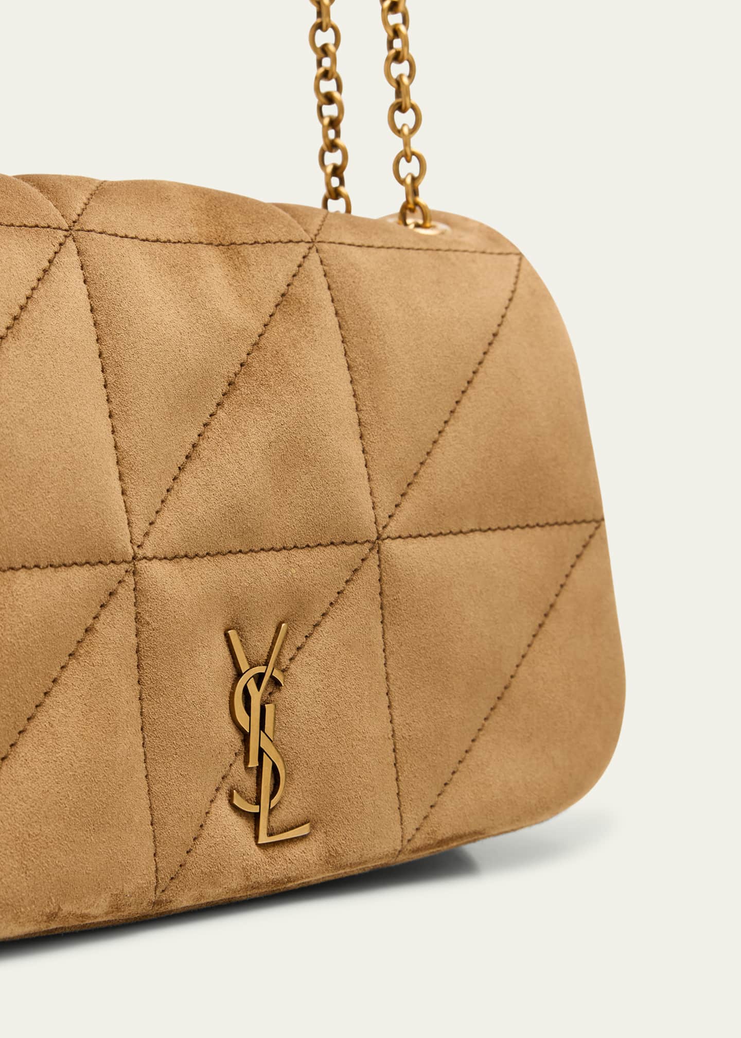 ✨️未使用級✨️ Saint Laurent YSL キューブ ジェイミー Saint Laurent Jamie 4.3 Mini YSL Chain Shoulder Bag in Quilted