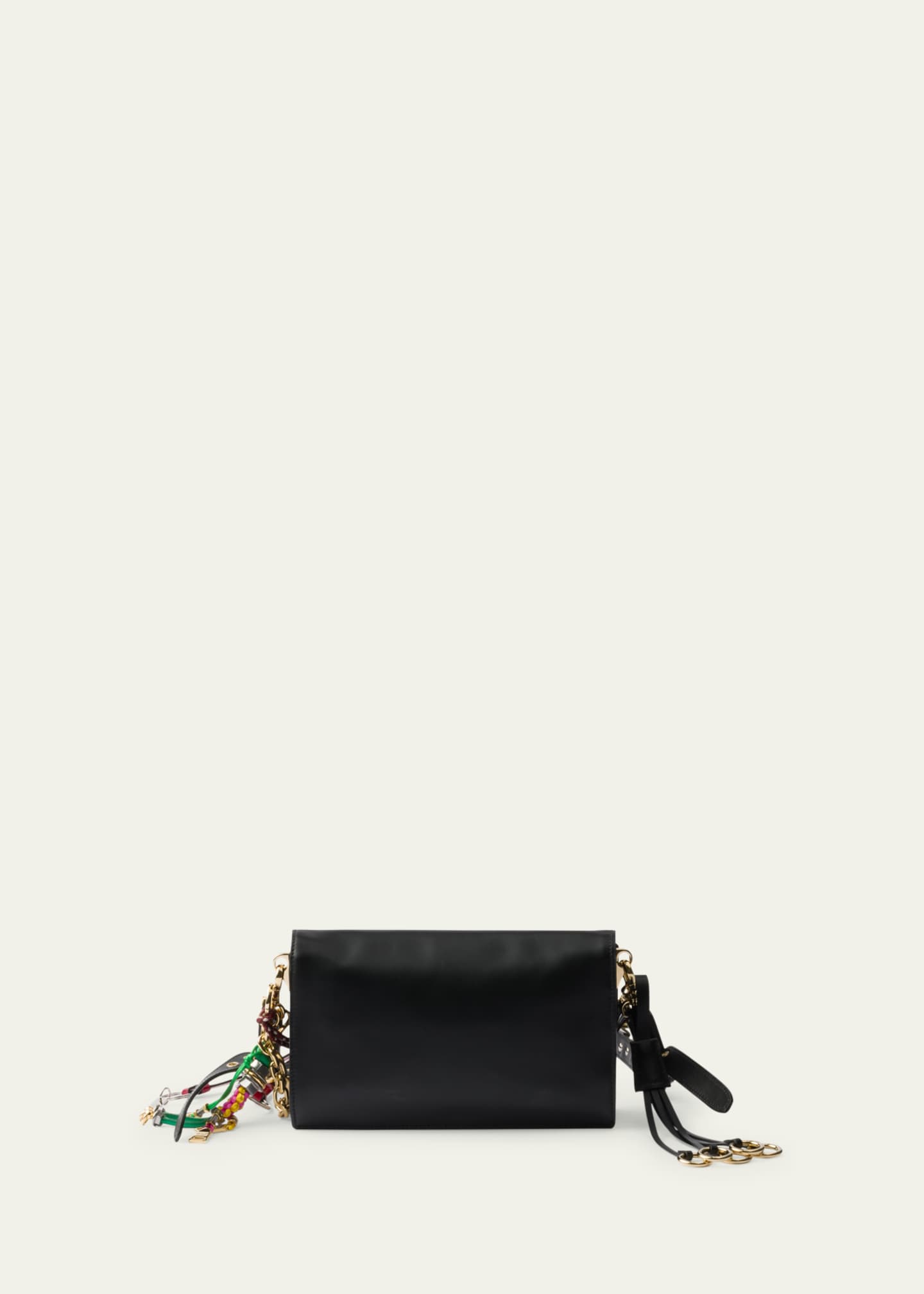 Prada Soft Sound Leather Shoulder Bag Image 3 of 5