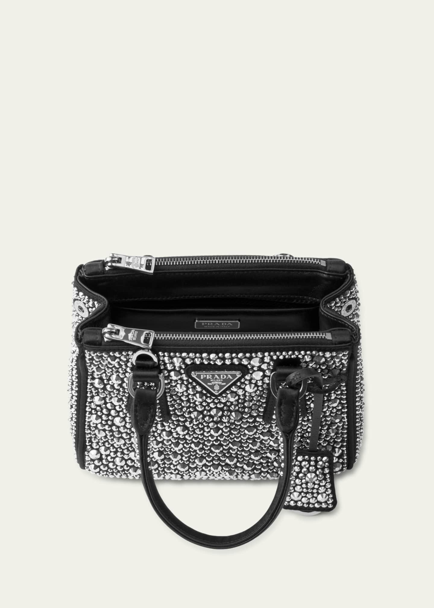 Prada Allover Crystal Top-Handle Bag Image 3 of 3