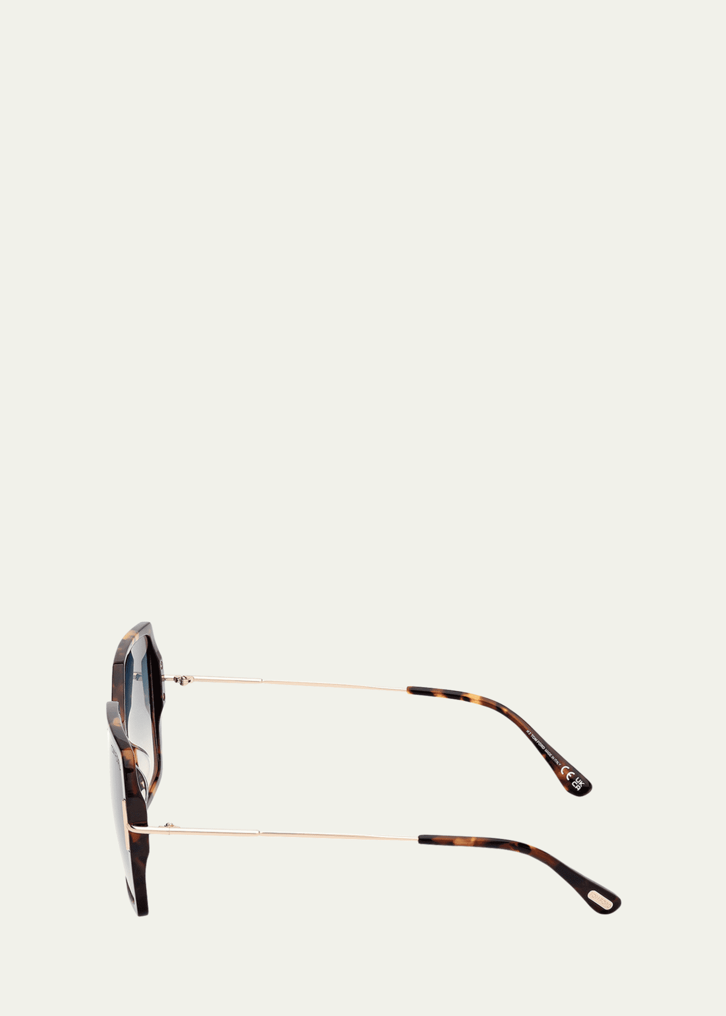 TOM FORD Joanna Square Acetate Sunglasses Image 3 of 5