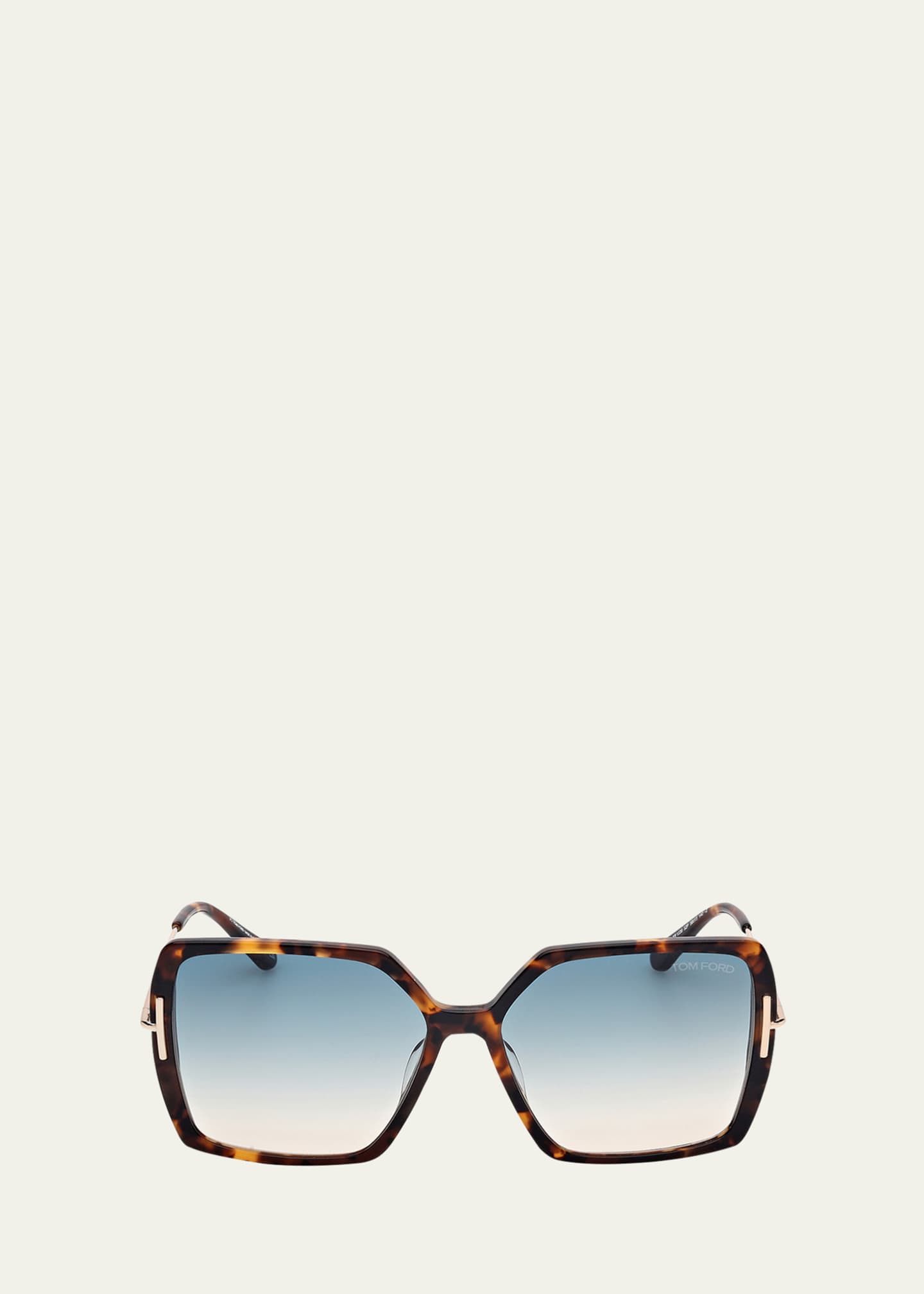 TOM FORD Joanna Square Acetate Sunglasses Image 1 of 5