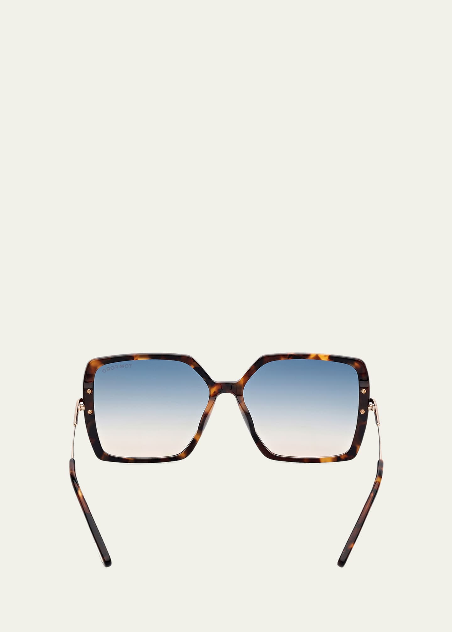 TOM FORD Joanna Square Acetate Sunglasses Image 5 of 5