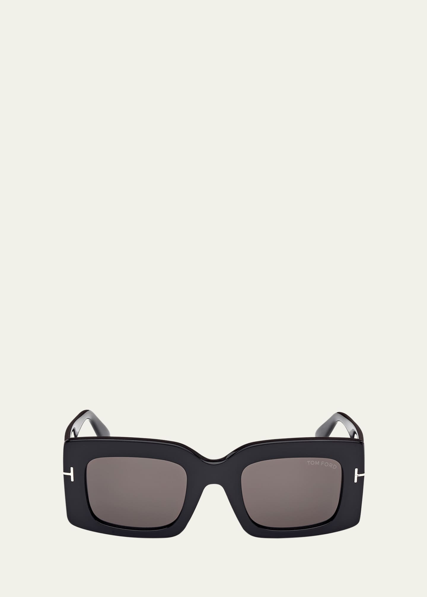 TOM FORD Brigitta Rectangle Acetate Sunglasses Image 1 of 3