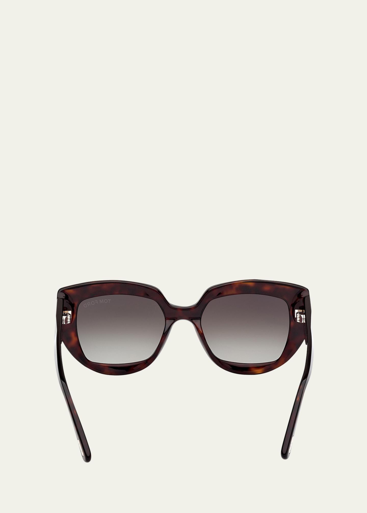 Tom Ford Saltzman Sunglasses Tom Ford Saltzman FT1192 01B - Sunglasses for Woman  main image 3