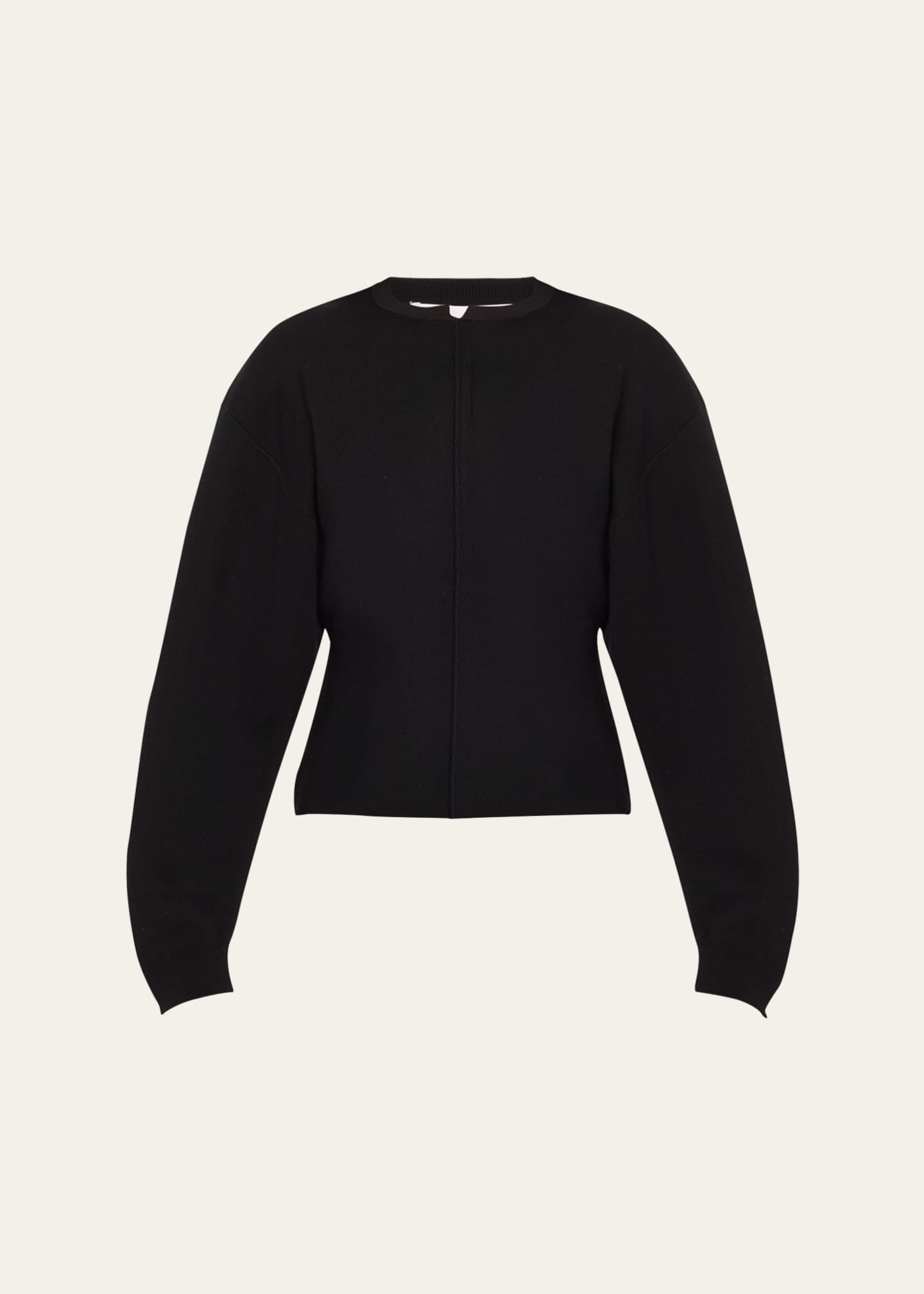 Carolina Crewneck Souffle Knit Sweater