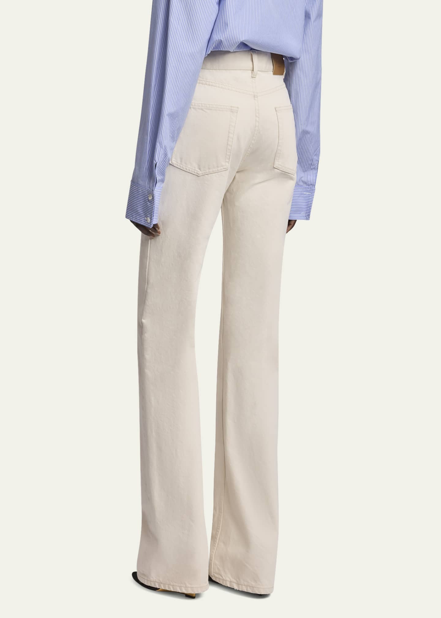 Saint Laurent Straight Denim Pants Image 3 of 5