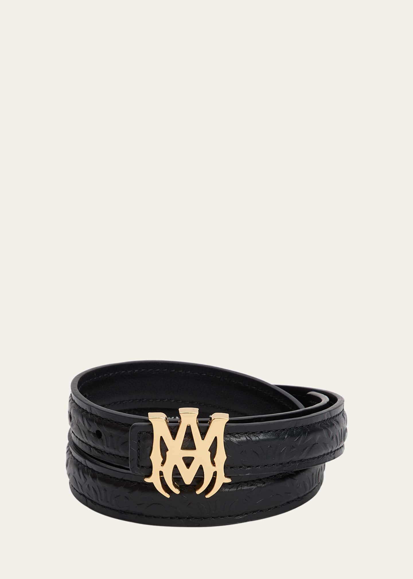 Amiri Men's MA Quad Leather Belt
