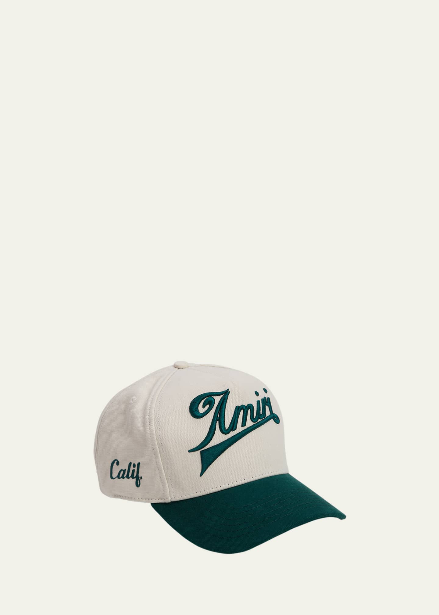 Amiri Men's Two-Tone Canvas Logo Baseball Cap - Bergdorf Goodman