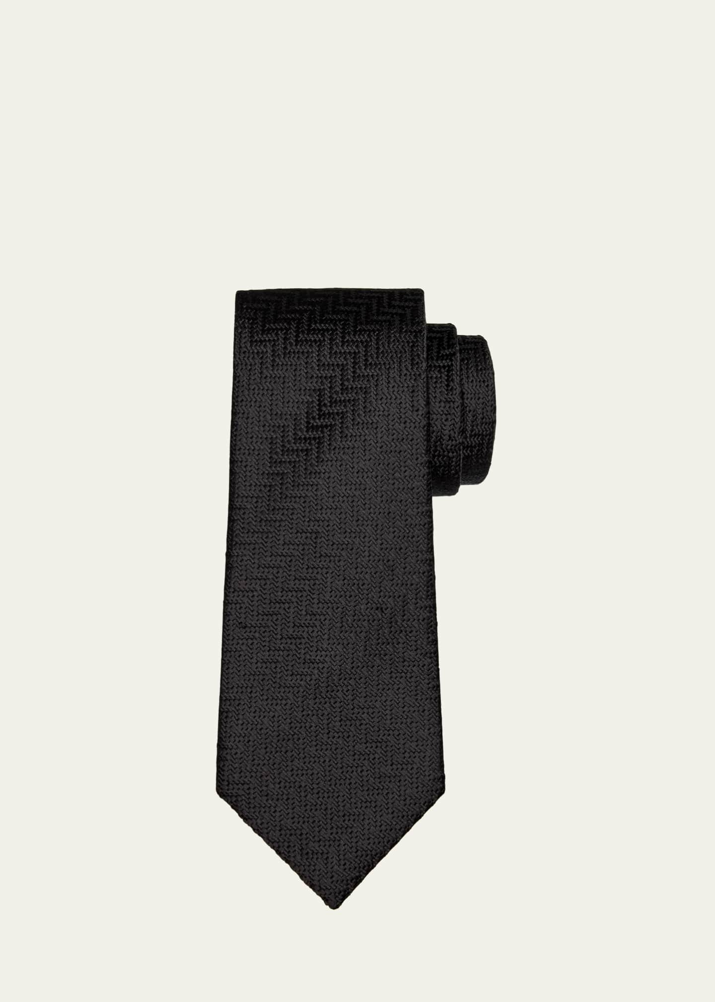 TOM FORD Men's Woven Mulberry Silk Tie