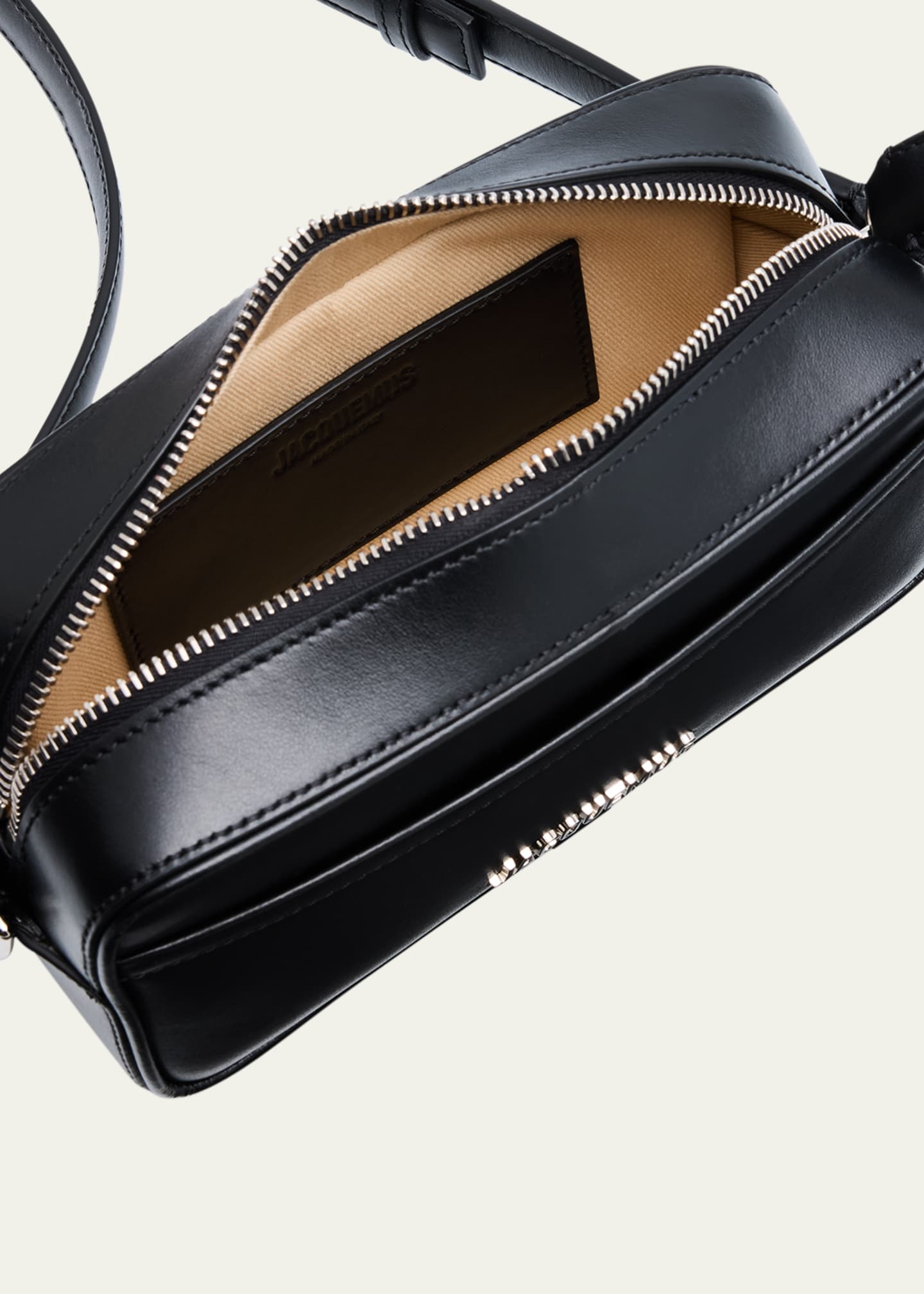 Jacquemus Men's La Baneto Leather Crossbody Bag Image 4 of 6