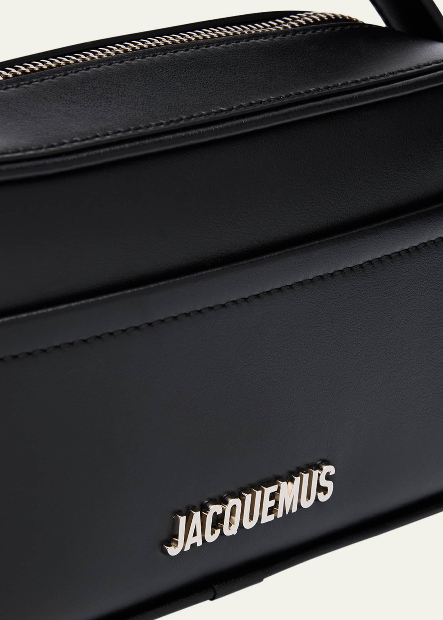 Jacquemus Men's La Baneto Leather Crossbody Bag Image 6 of 6