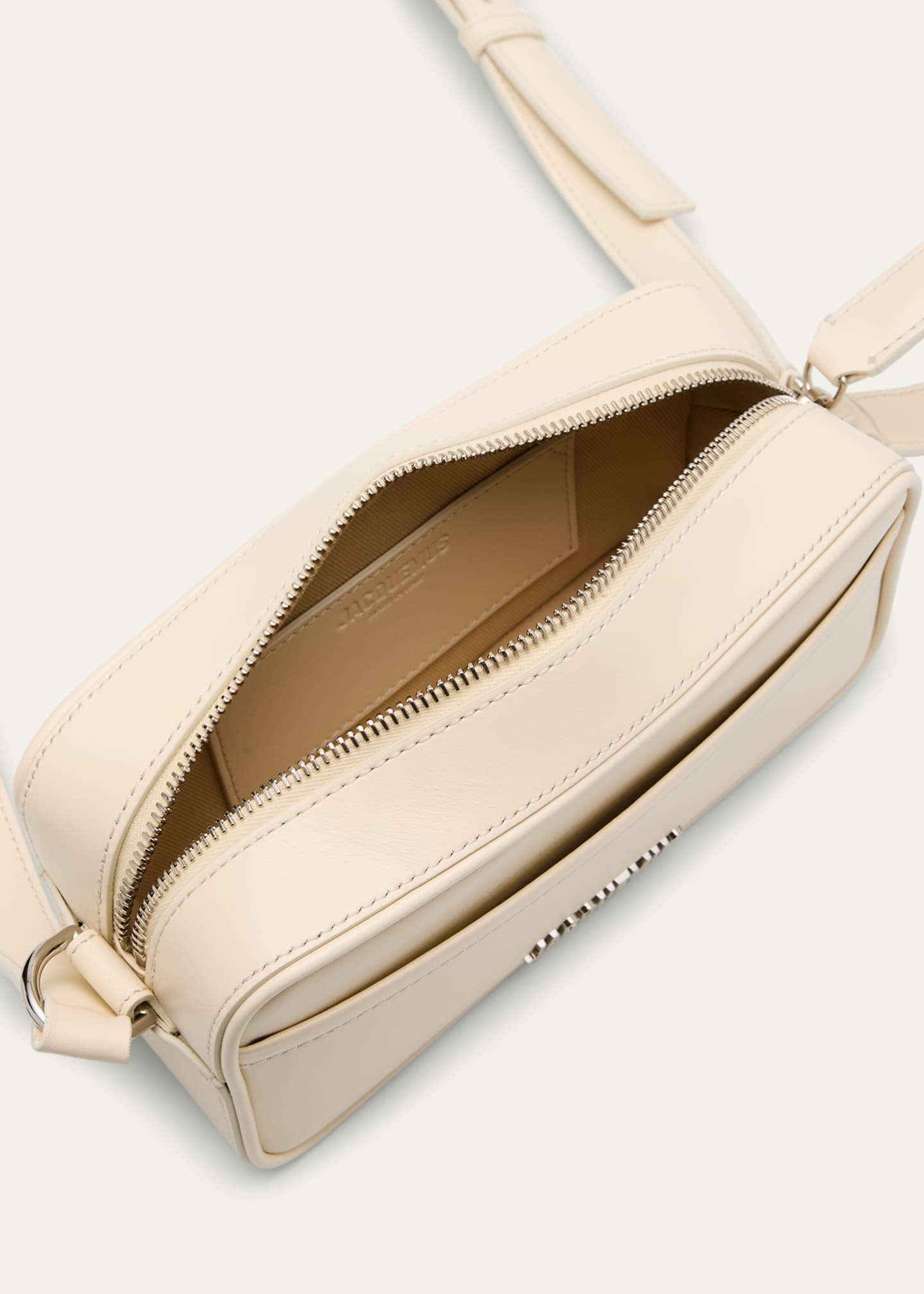 Jacquemus Men's La Baneto Leather Crossbody Bag Image 4 of 6
