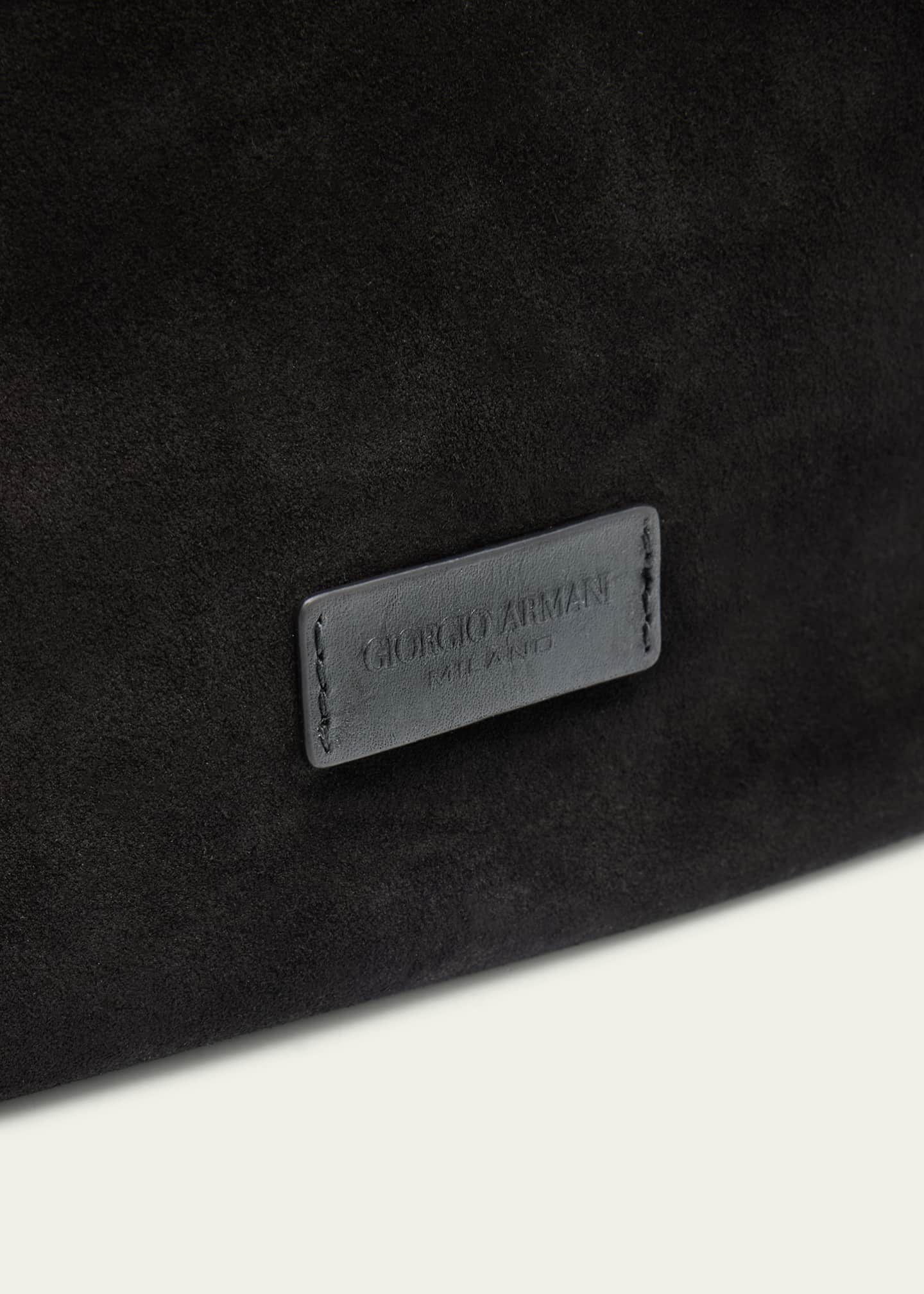 Giorgio Armani Men's Split Leather Tote Bag Image 6 of 6
