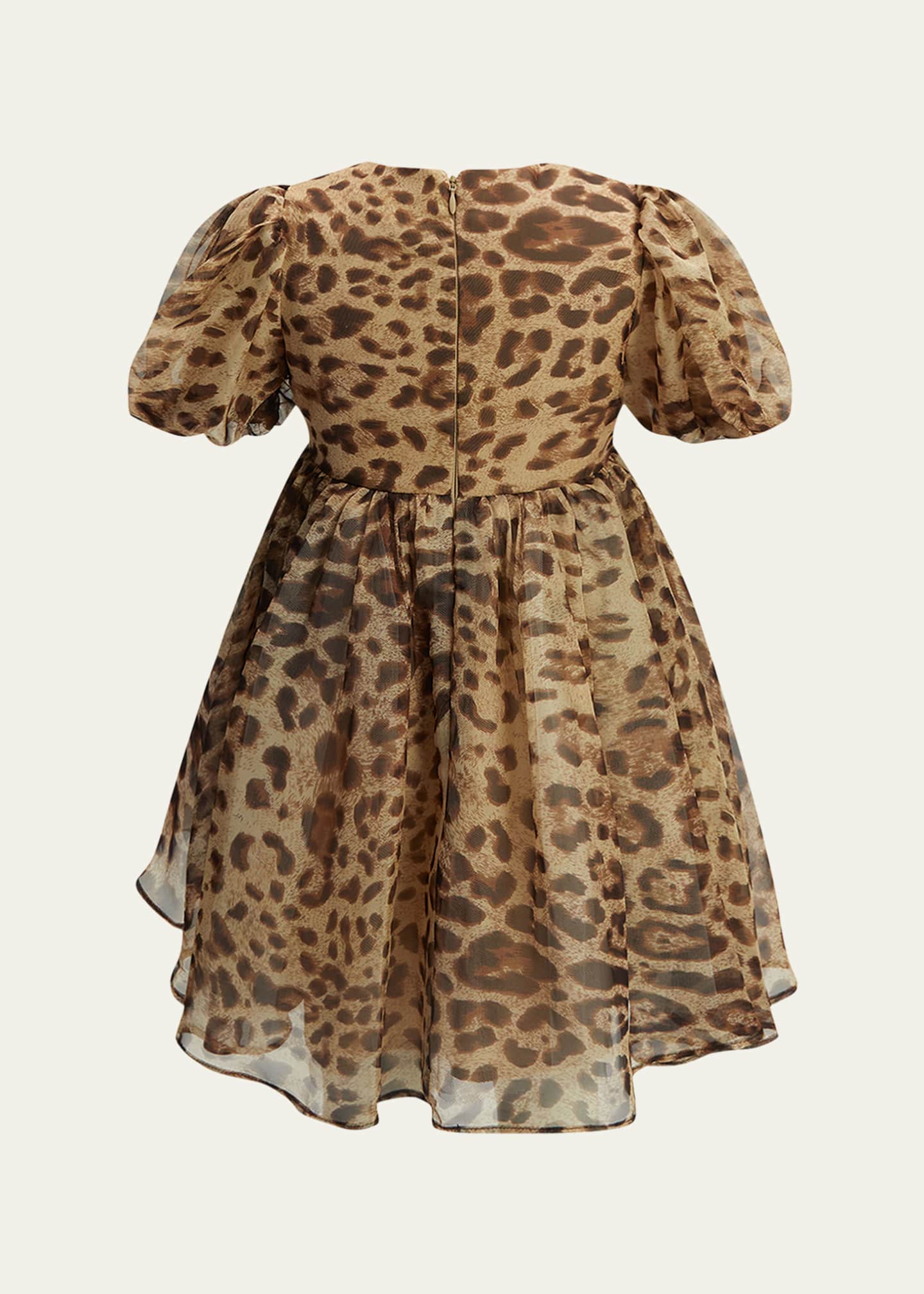 Bardot Junior Girl's Juliet Puff-Sleeve Tulle Mini Dress, Size 4-16 Image 2 of 2