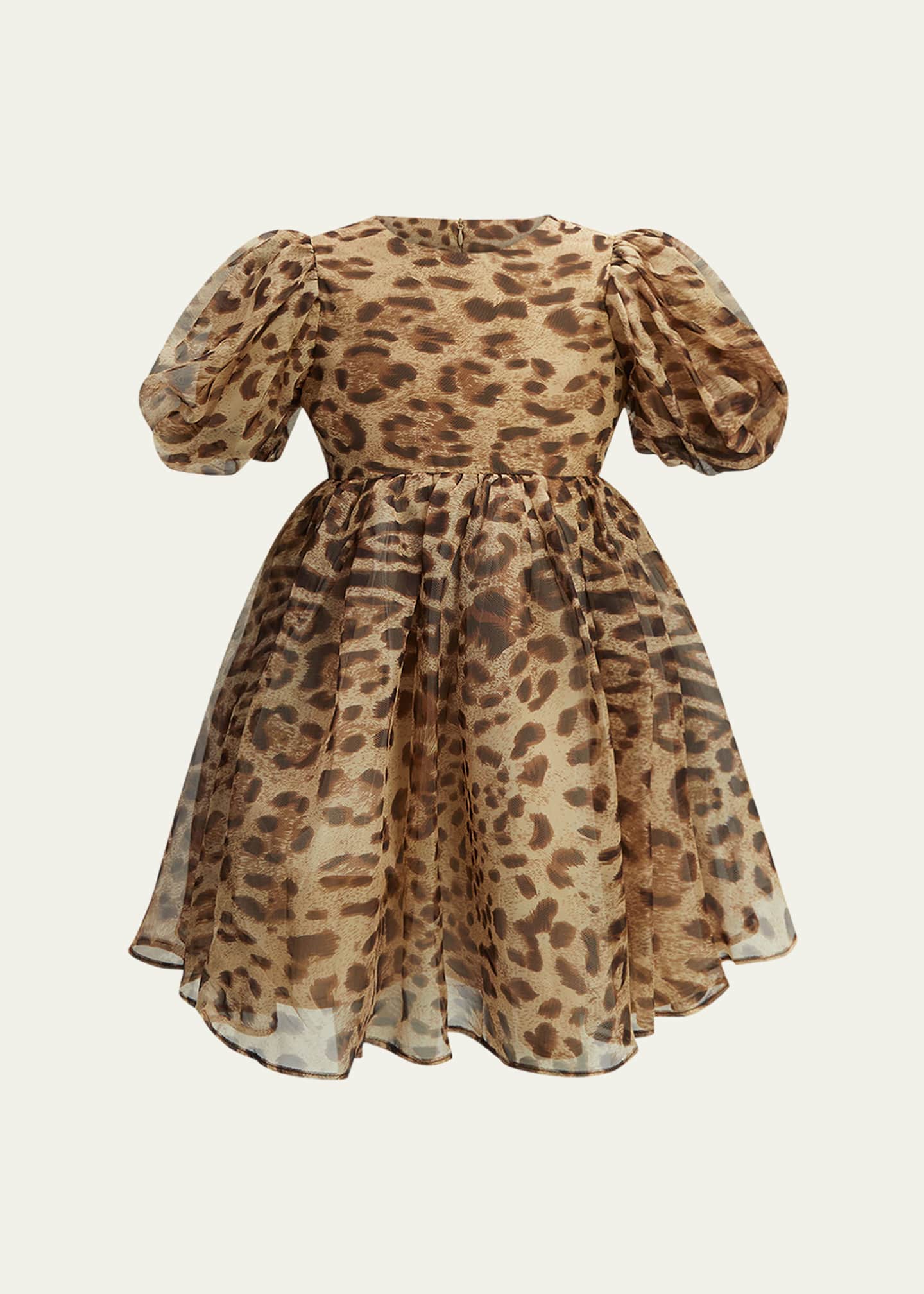 Bardot Junior Girl's Juliet Puff-Sleeve Tulle Mini Dress, Size 4-16 Image 1 of 2