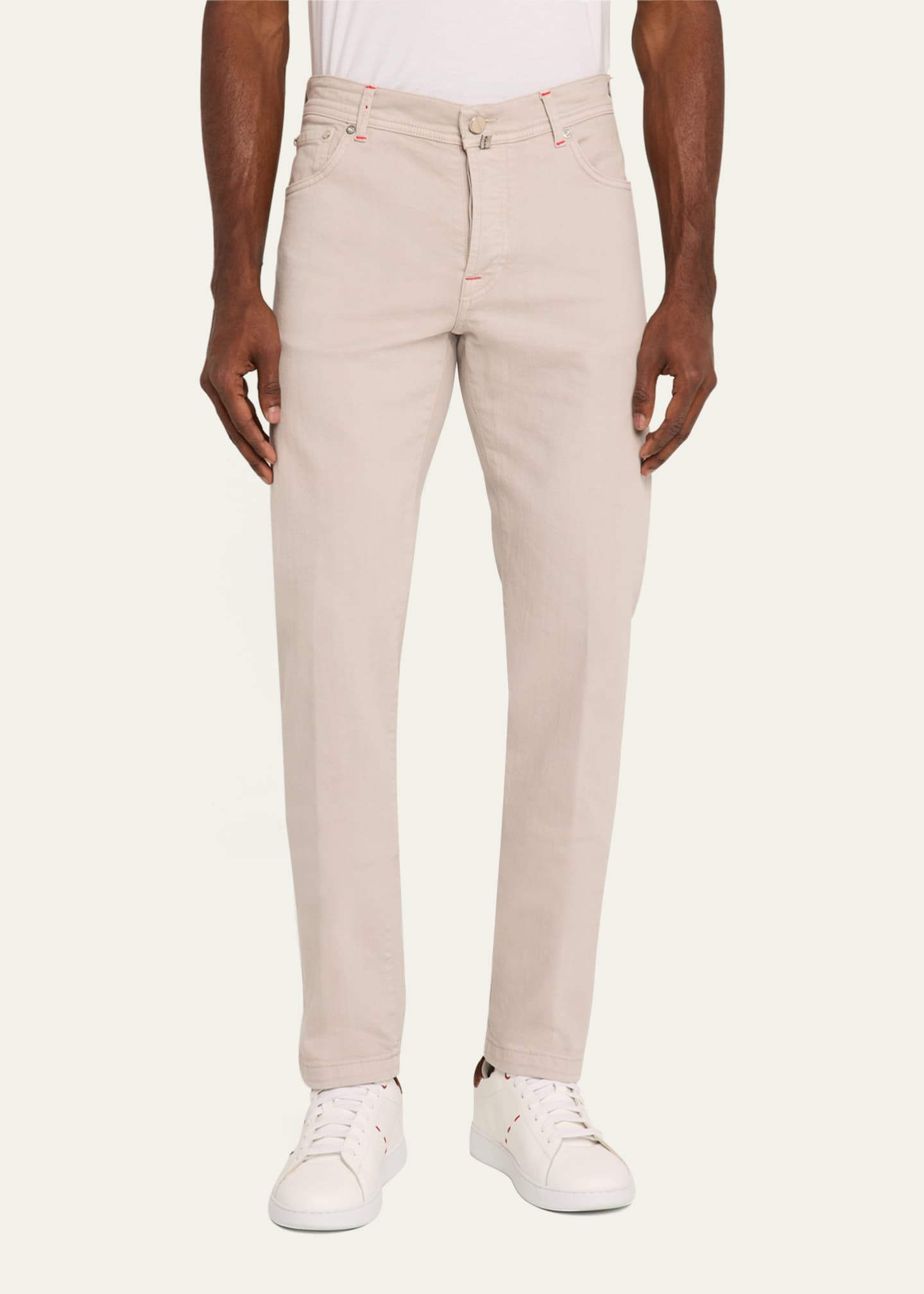 Kiton Men's Kurabo Slim Five-Pocket Pants Image 4 of 5