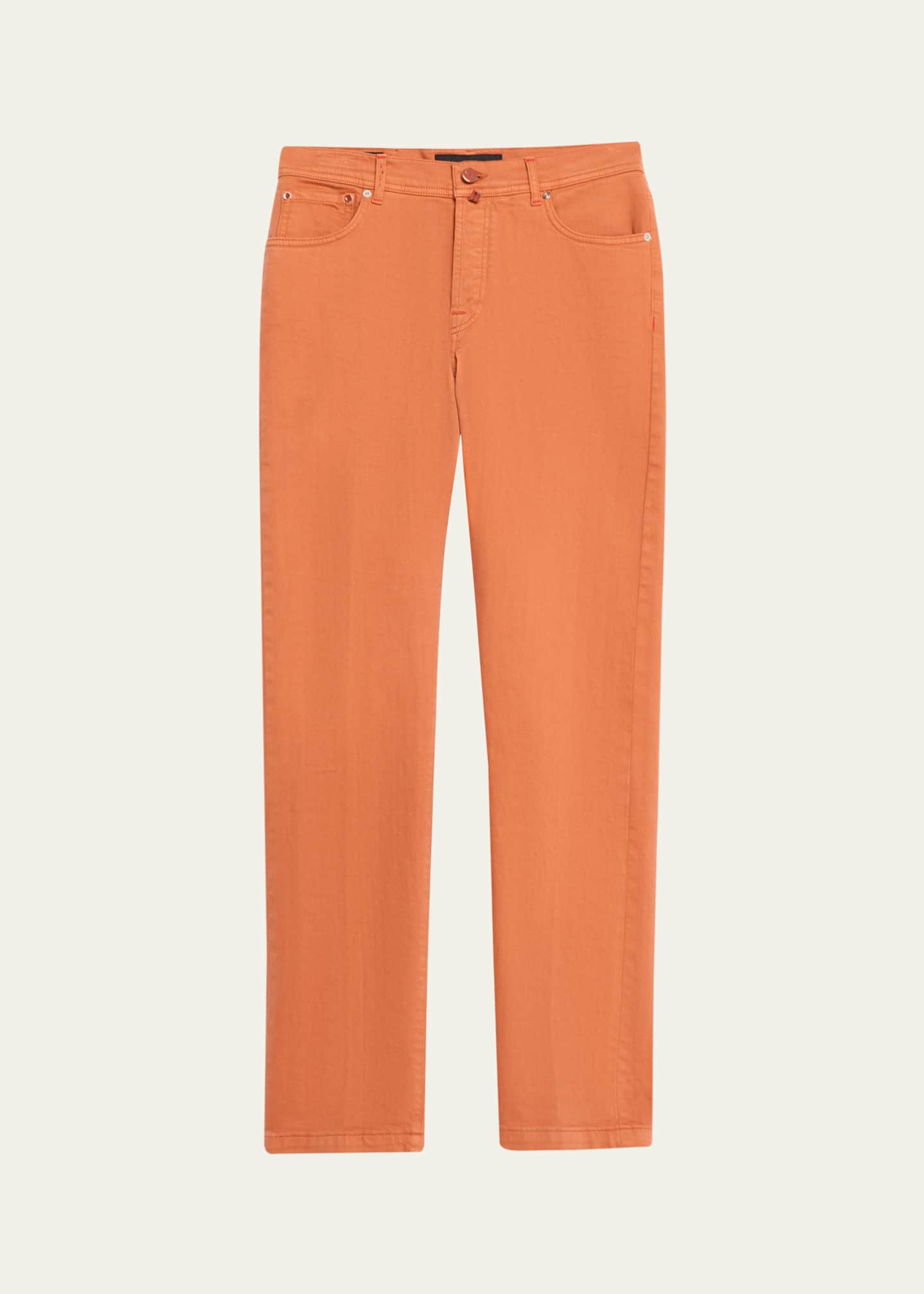 Kiton Men's Kurabo Slim Five-Pocket Pants Image 1 of 5