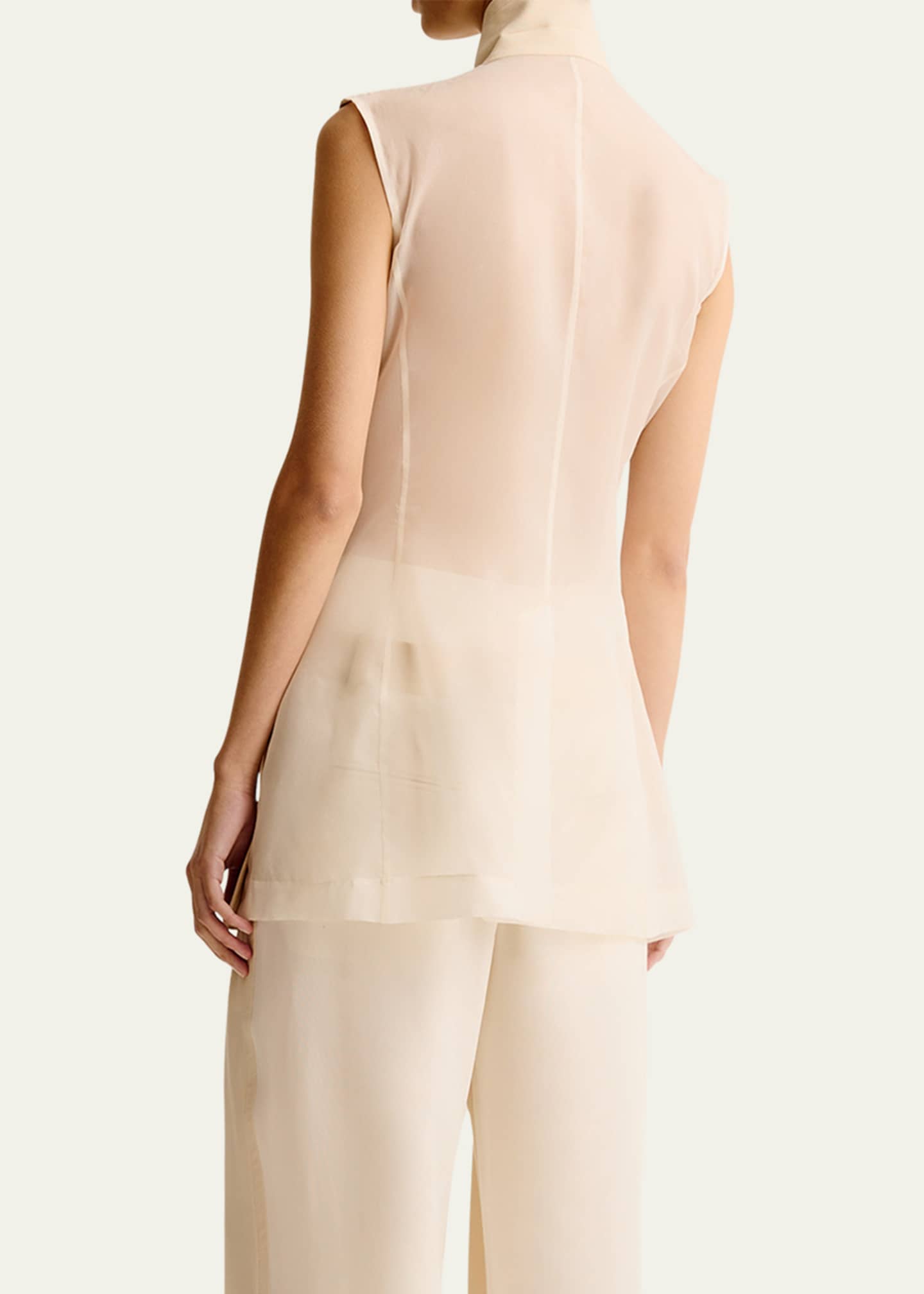 ESSE Studios Sommar Wrap Waistcoat Image 3 of 5