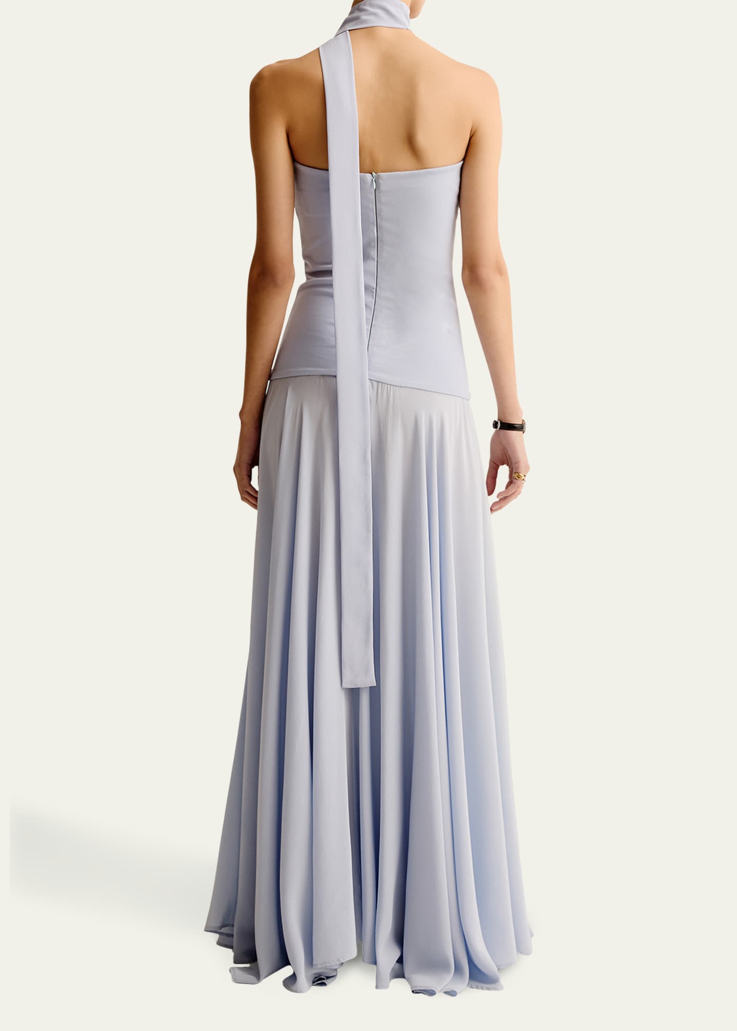 Illi Strapless Drop-Waist Dress
