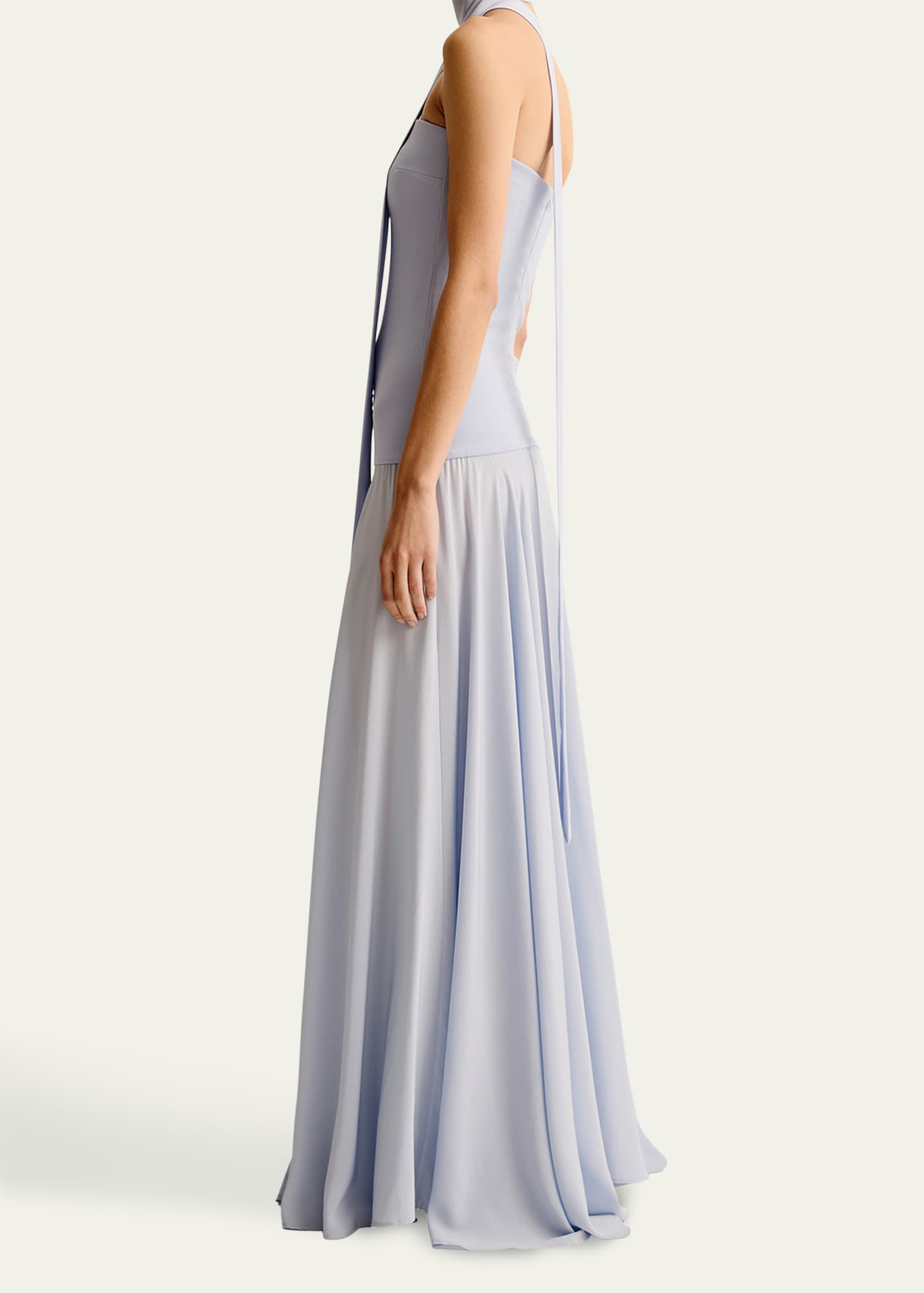 Illi Strapless Drop-Waist Dress
