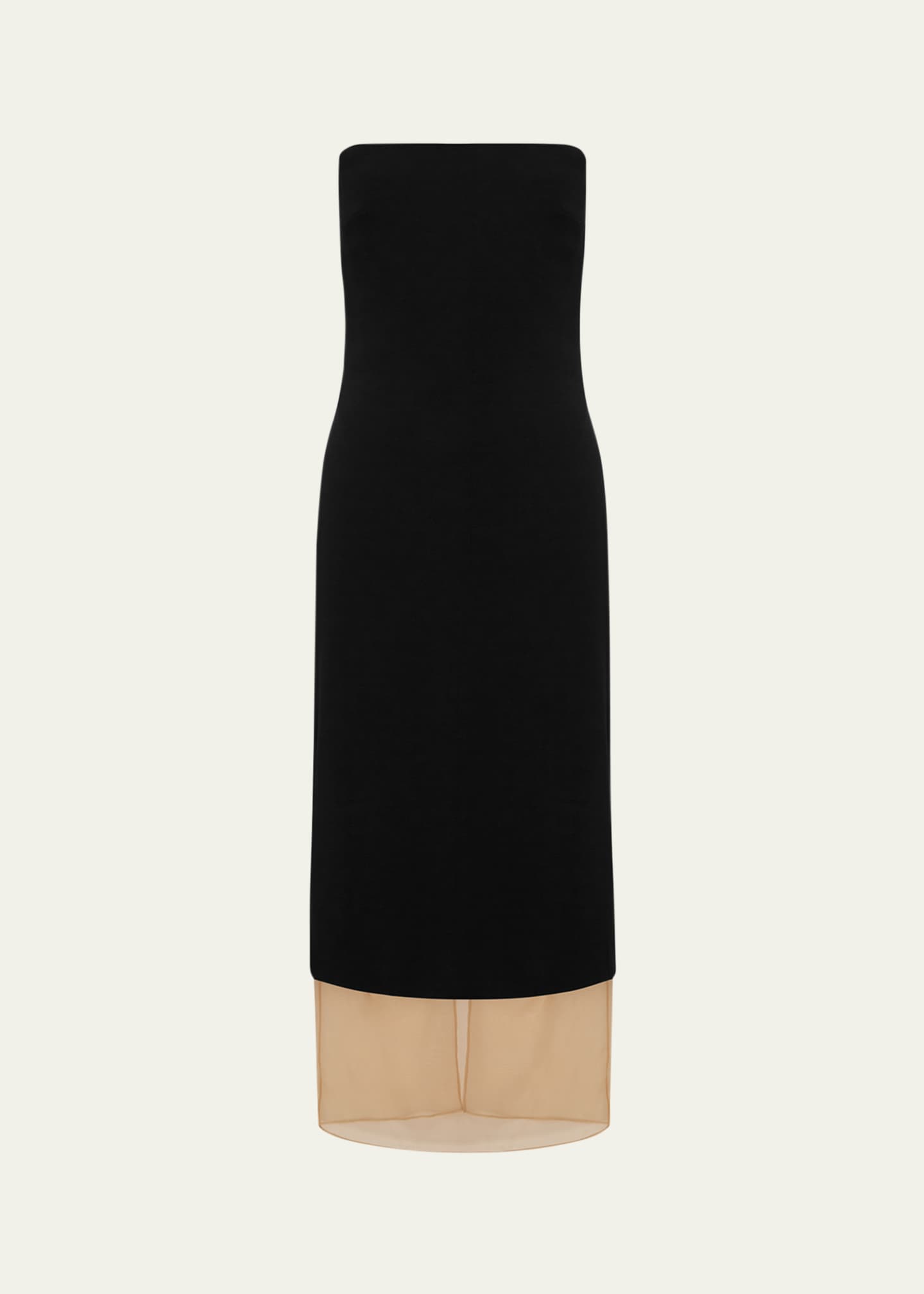 ESSE Studios Issia Strapless Midi Dress Image 1 of 5