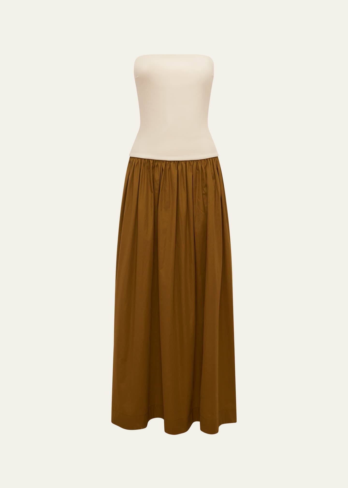 ESSE Studios Strapless Drop-Waist Duo Dress Image 1 of 5