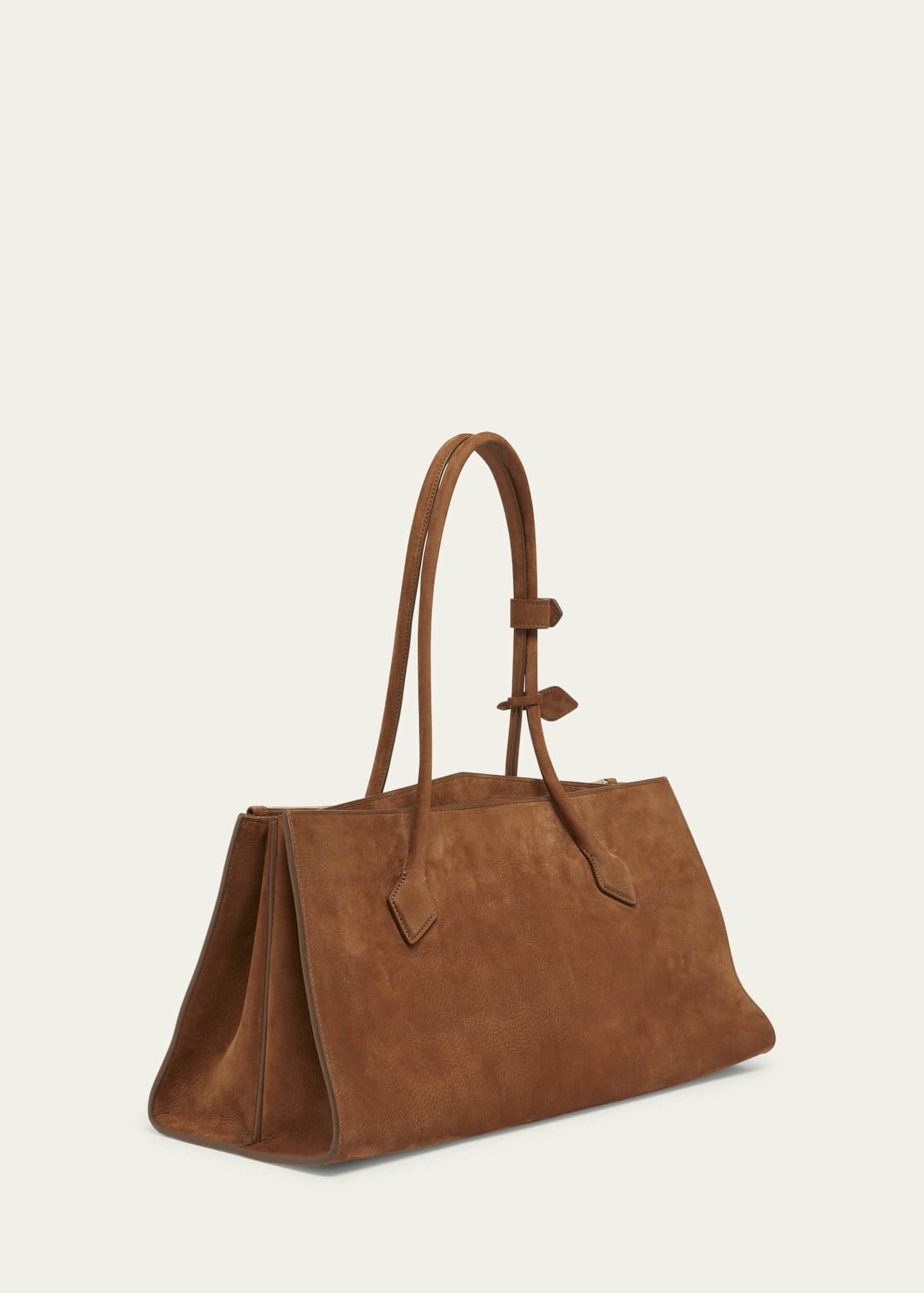 トートバッグ Alaia Le Teckel Tote Le Teckel leather tote bag in black - Alaia | Mytheresa