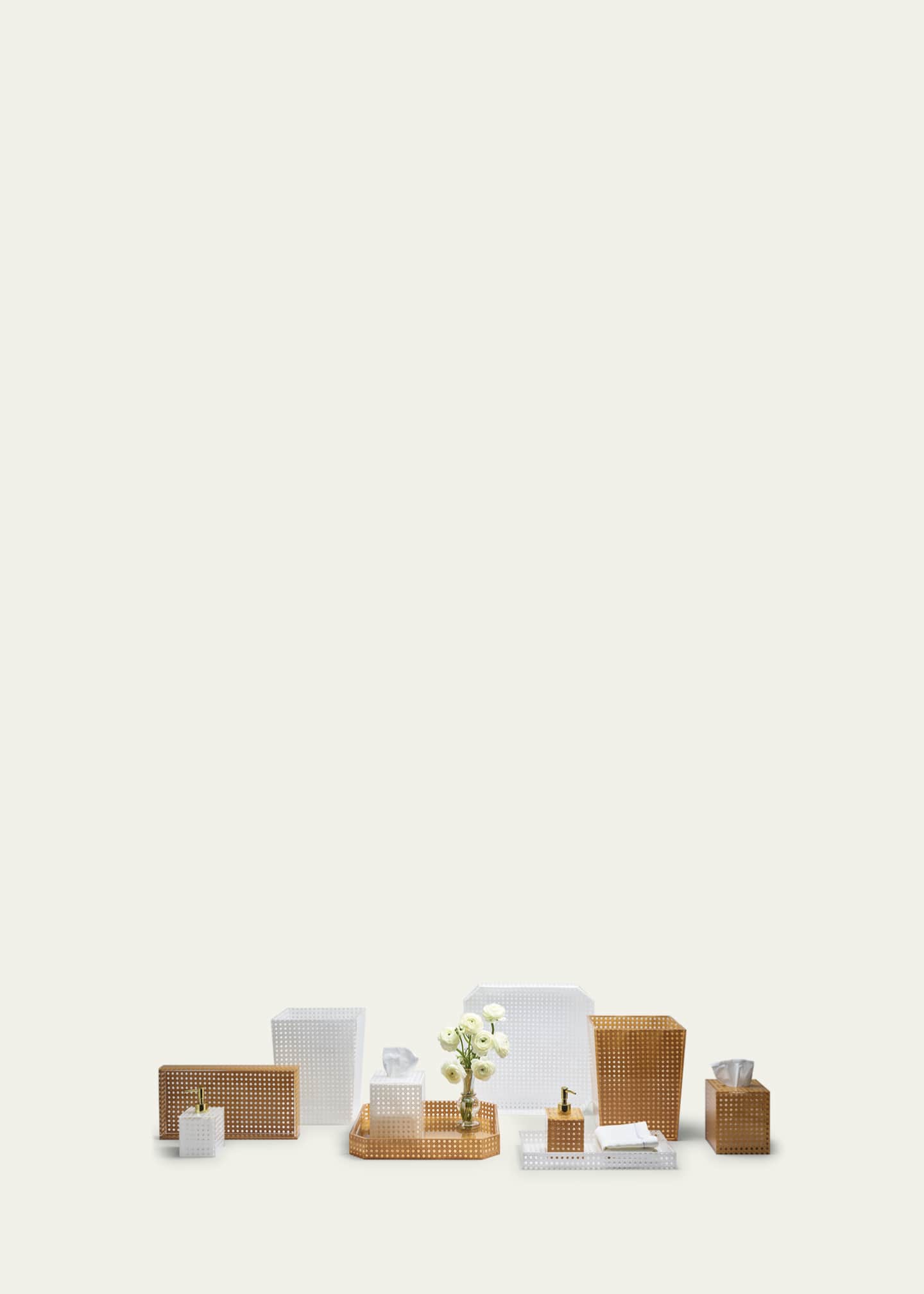 Kim Seybert Reed Vanity Tray, Natural Image 2 of 5