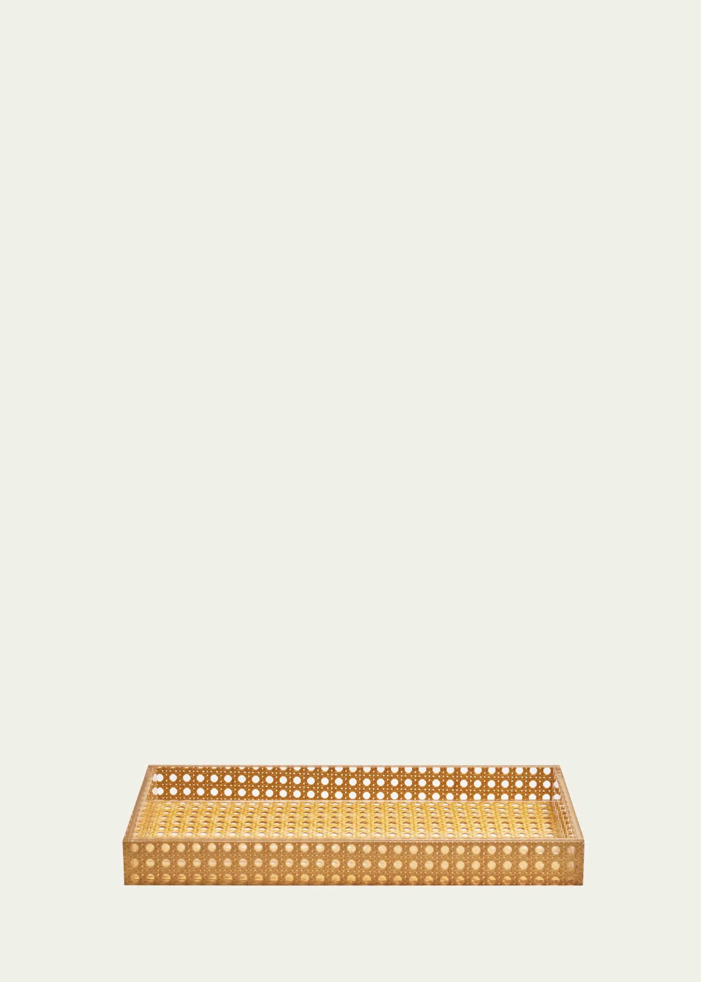 Kim Seybert Reed Vanity Tray, Natural Image 1 of 5