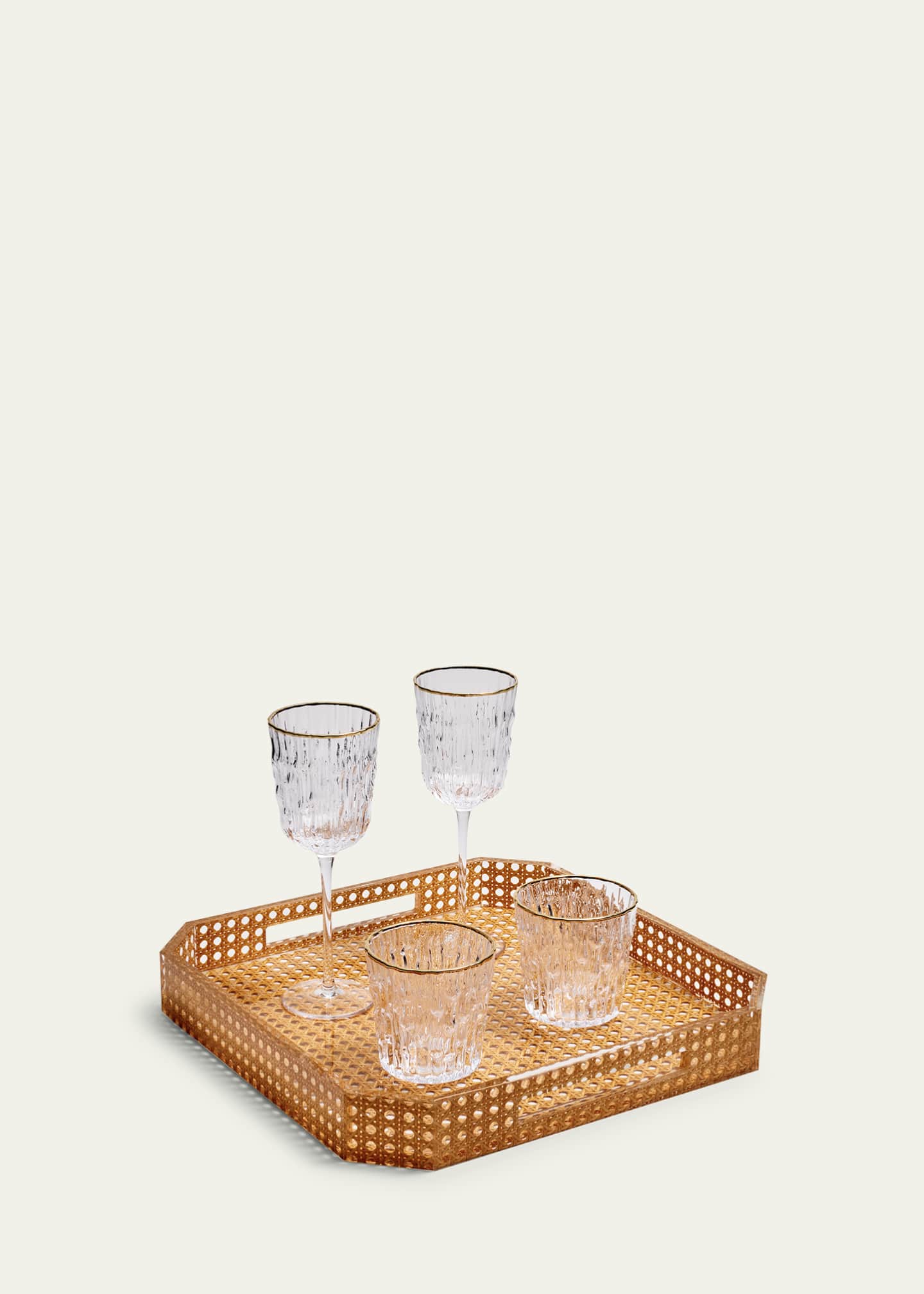 Kim Seybert Reed Tray, Natural Image 2 of 5