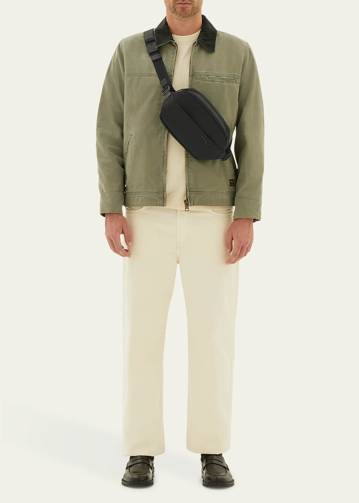 Valextra Men's Assoluto Belt Bag Image 2 of 5