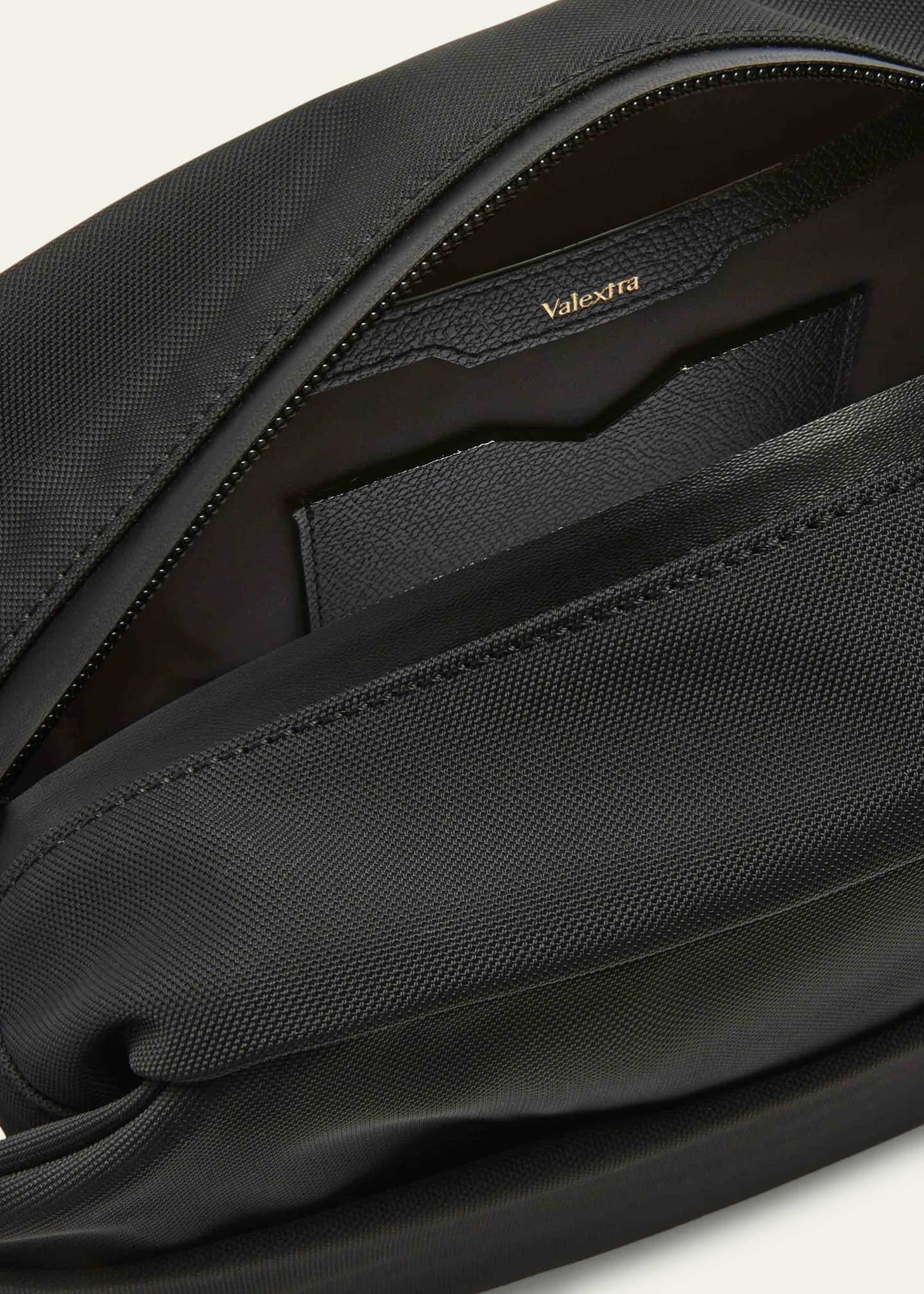 Valextra Men's Assoluto Belt Bag Image 4 of 5