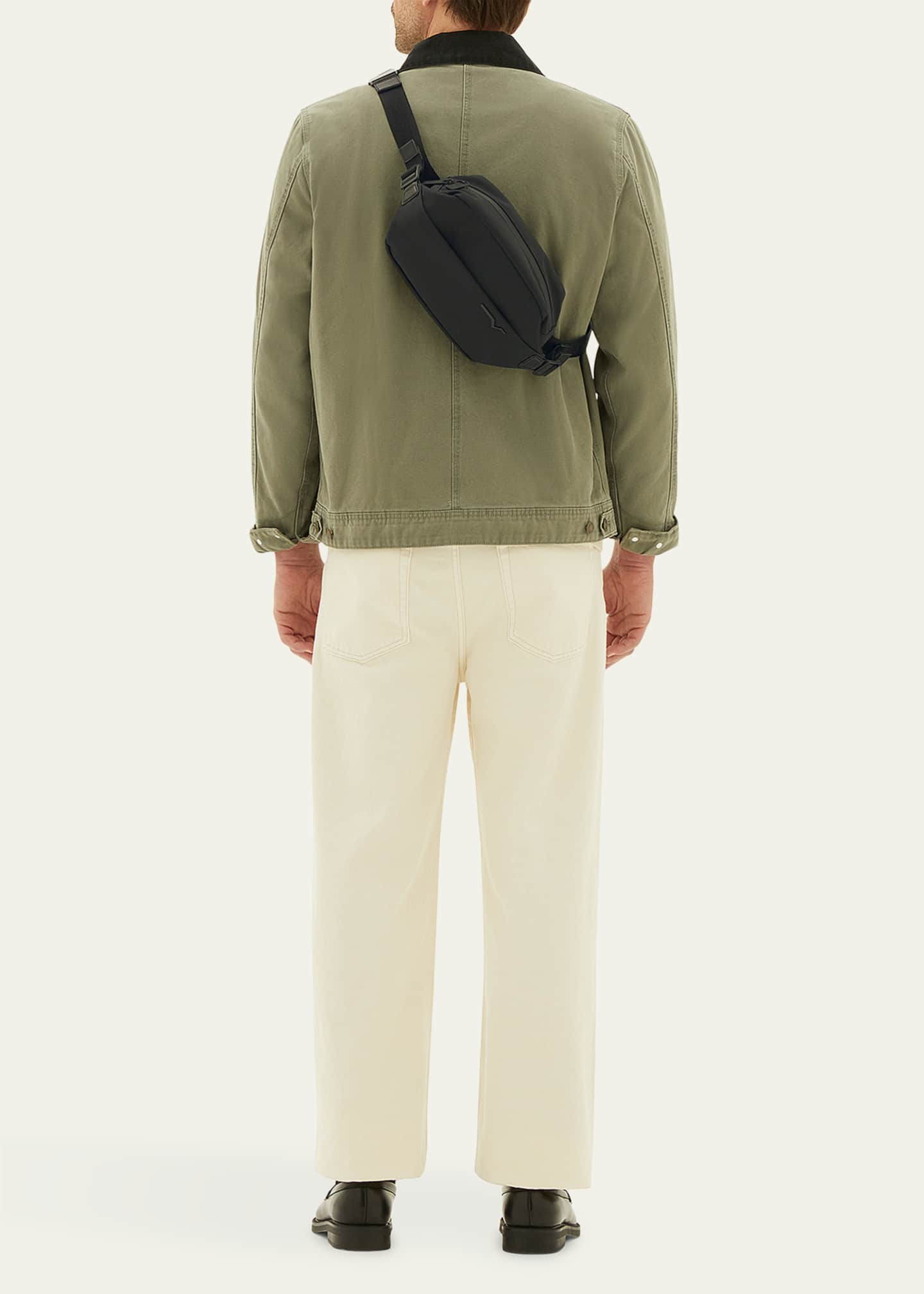 Valextra Men's Assoluto Belt Bag Image 5 of 5