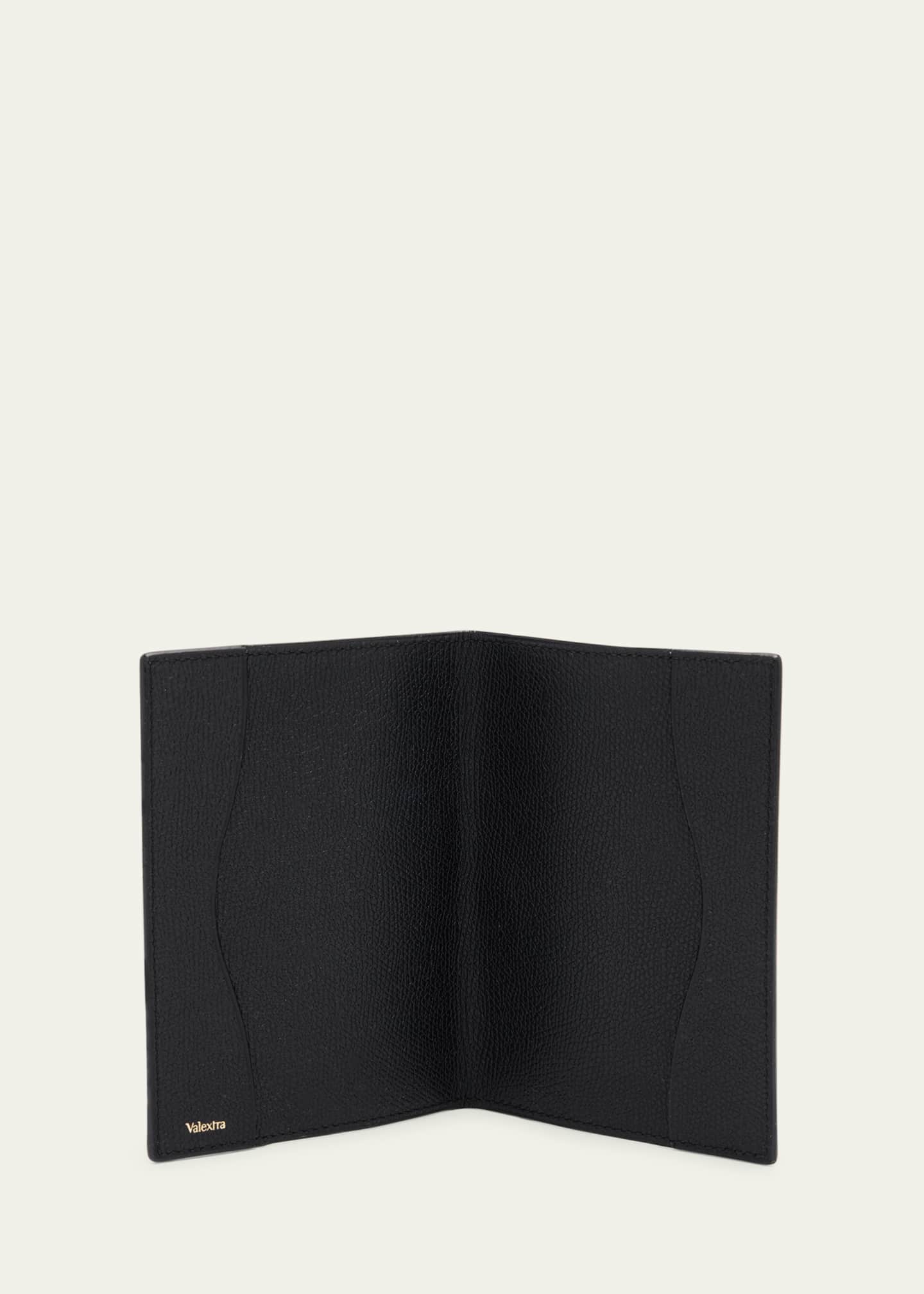 Valextra Men's Leather Passport Cover Image 3 of 4