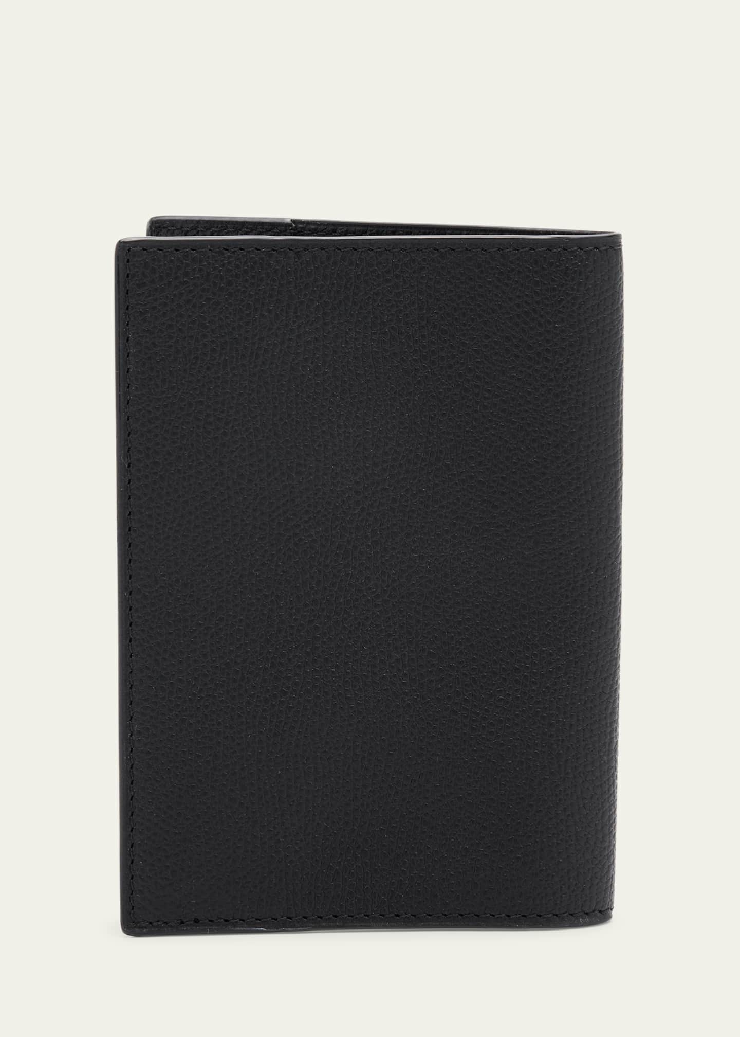 Valextra Men's Leather Passport Cover Image 4 of 4