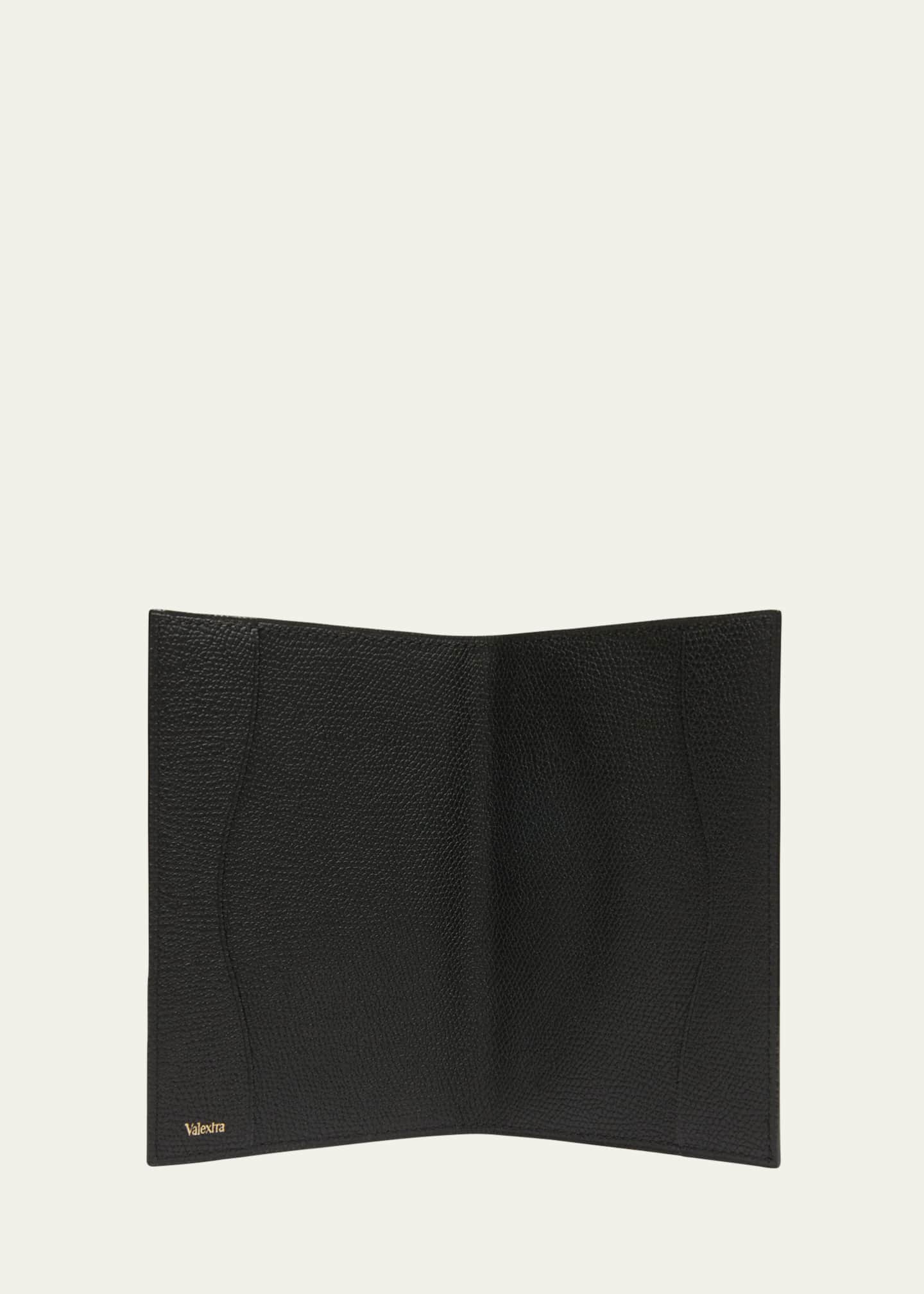 Valextra Men's Leather Passport Cover Image 2 of 3