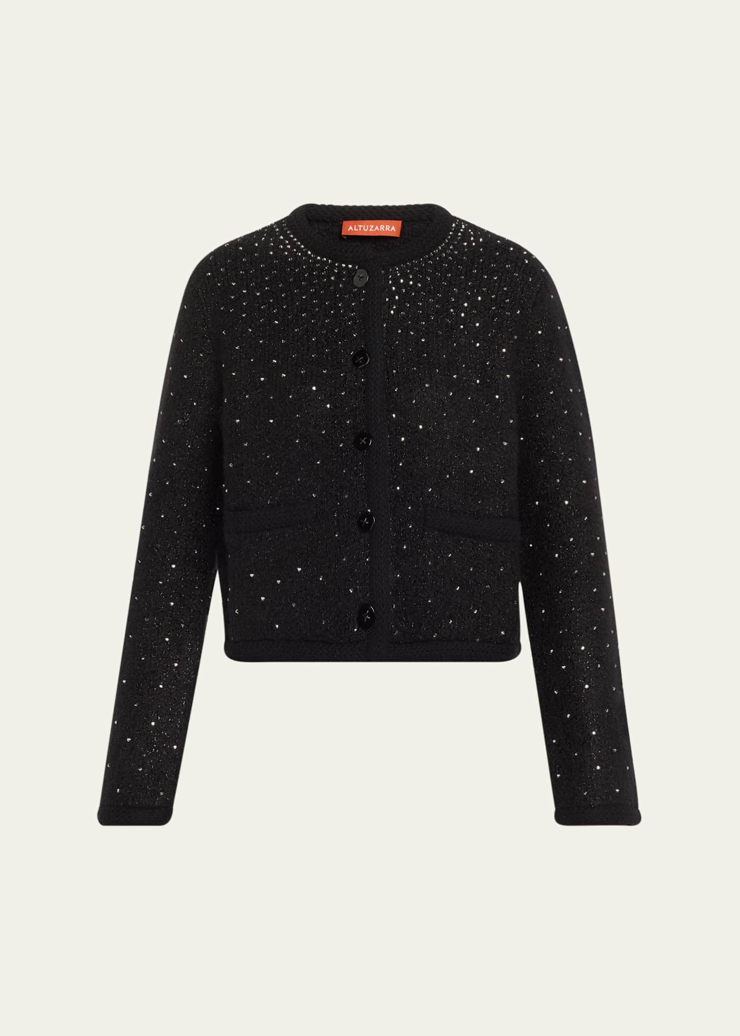 Altuzarra Tina Crystal Studded Jacket Image 1 of 5