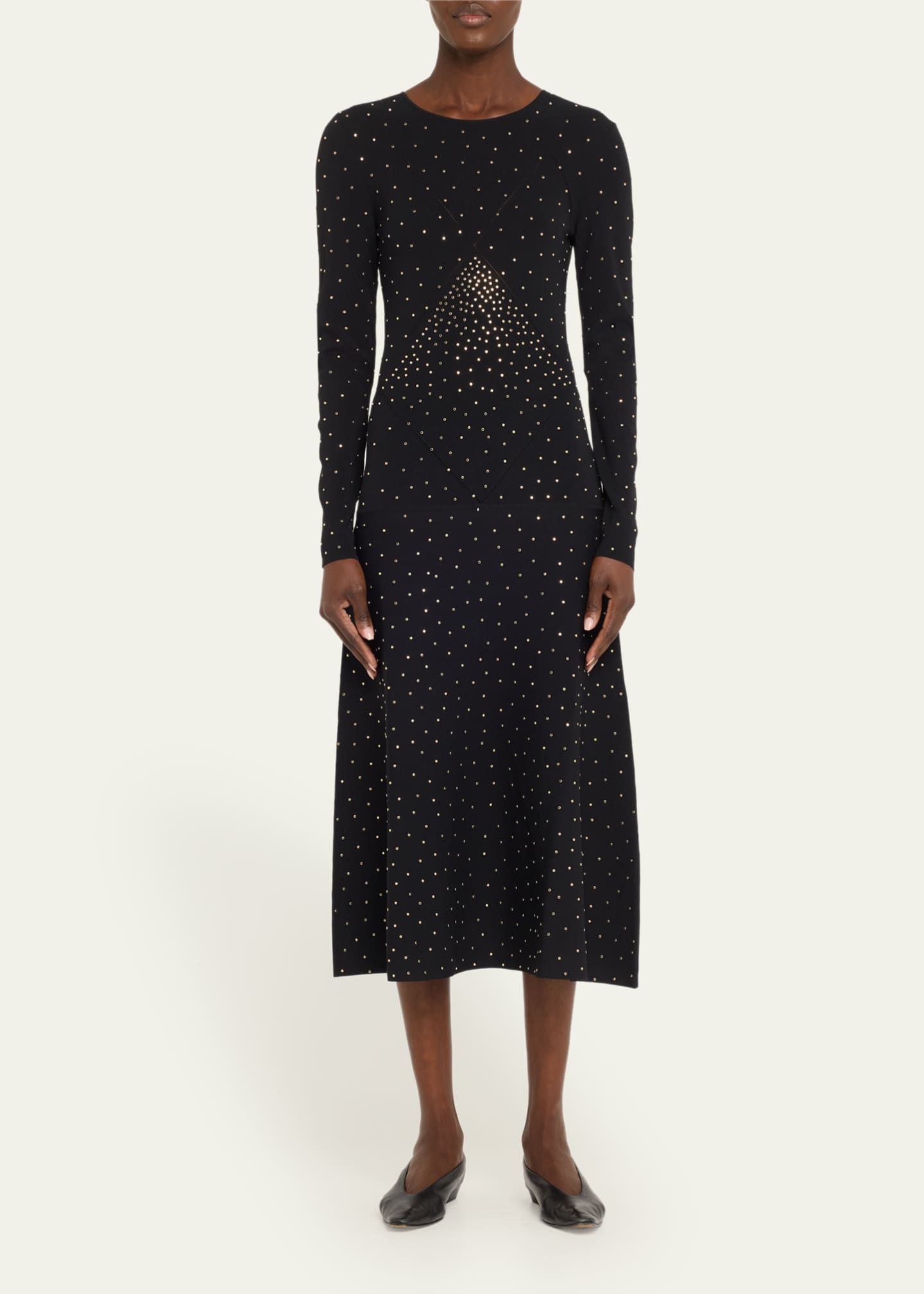 Altuzarra Wenny Studded Maxi Dress Image 2 of 5