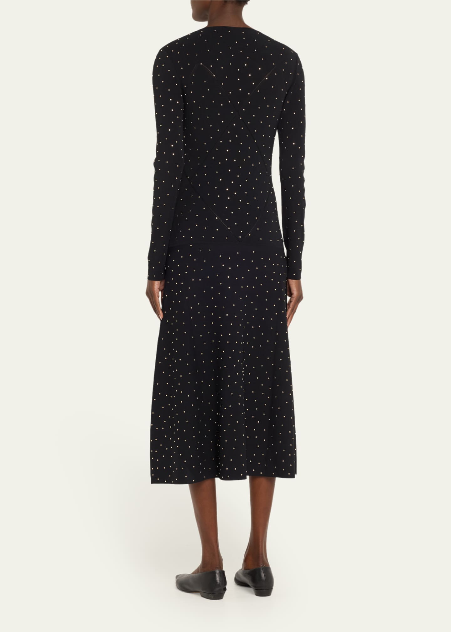 Altuzarra Wenny Studded Maxi Dress Image 3 of 5