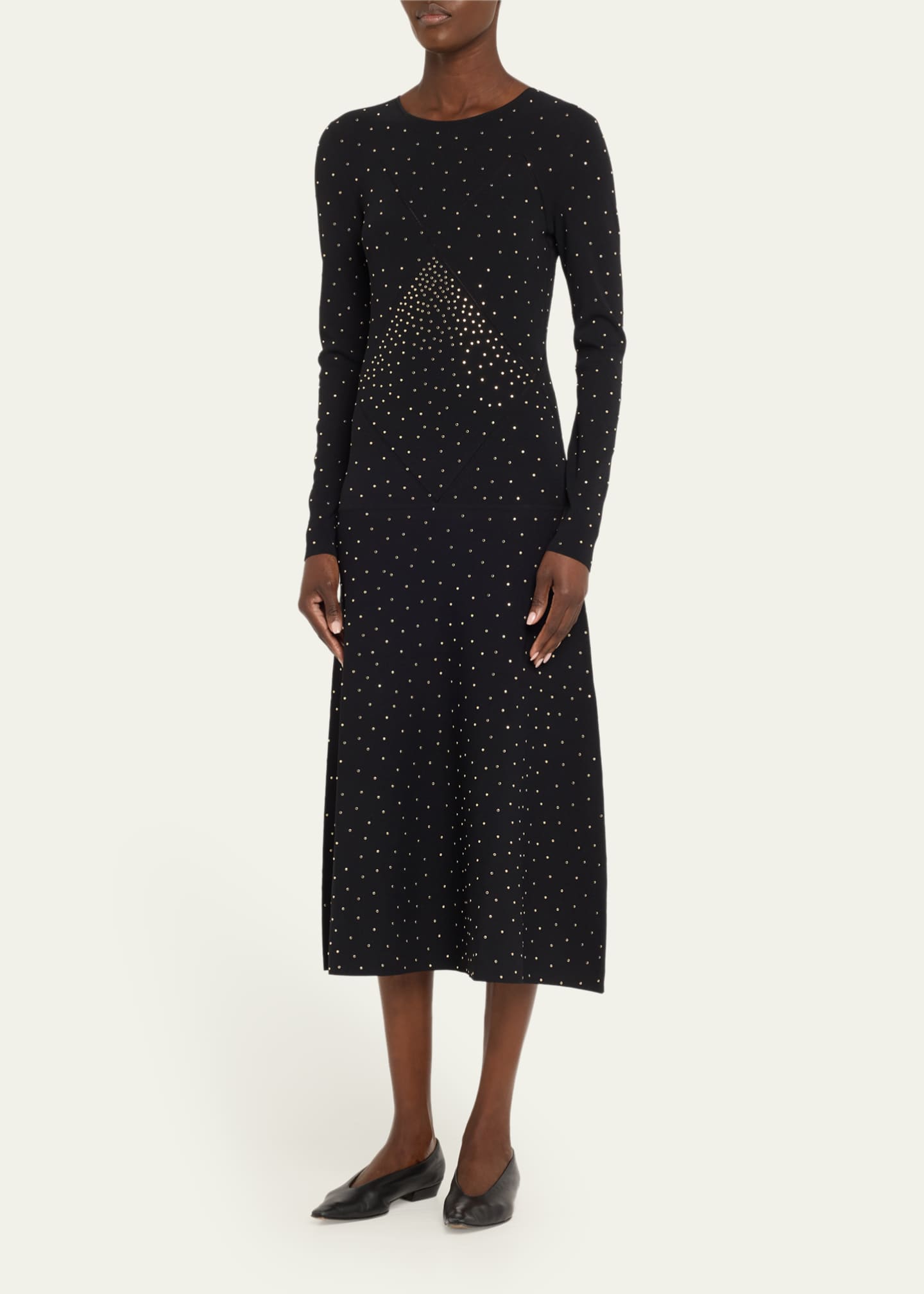 Altuzarra Wenny Studded Maxi Dress Image 4 of 5
