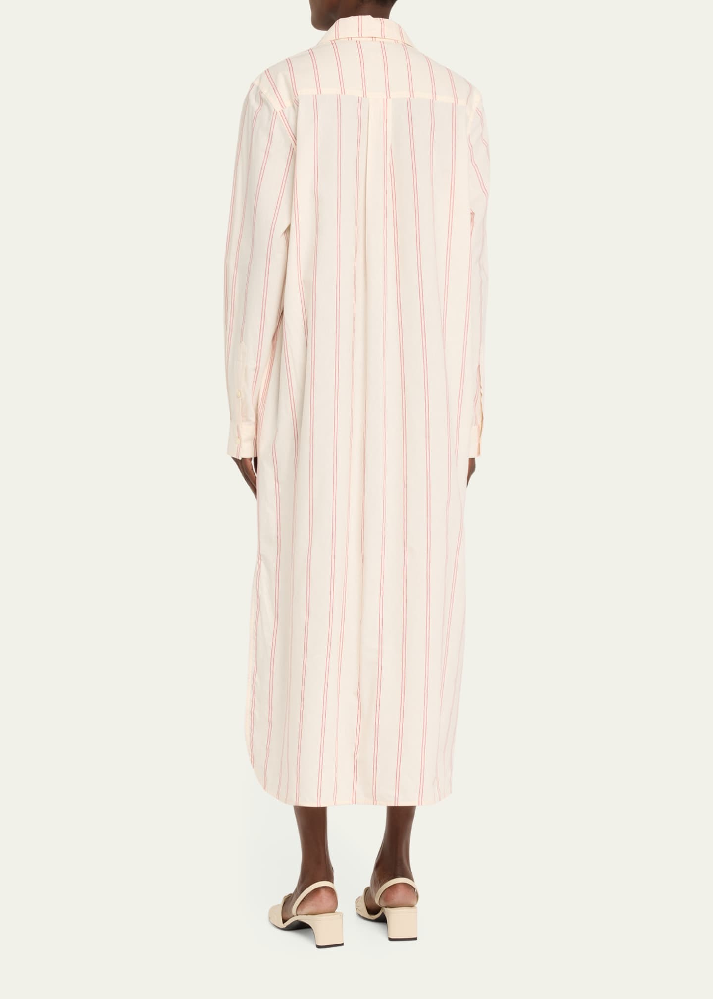 Toteme Striped Tunic Dress Image 3 of 5