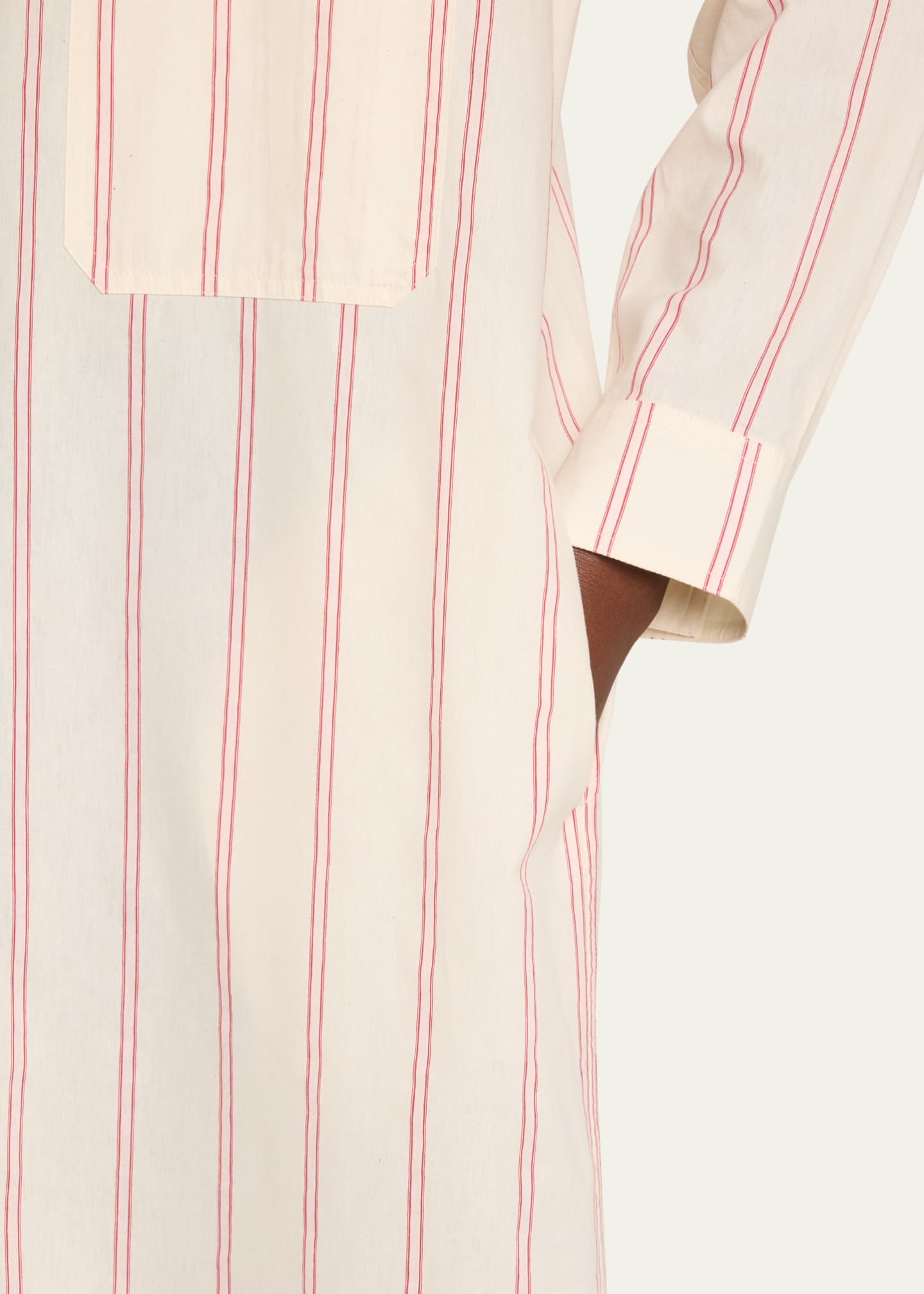 Toteme Striped Tunic Dress Image 5 of 5