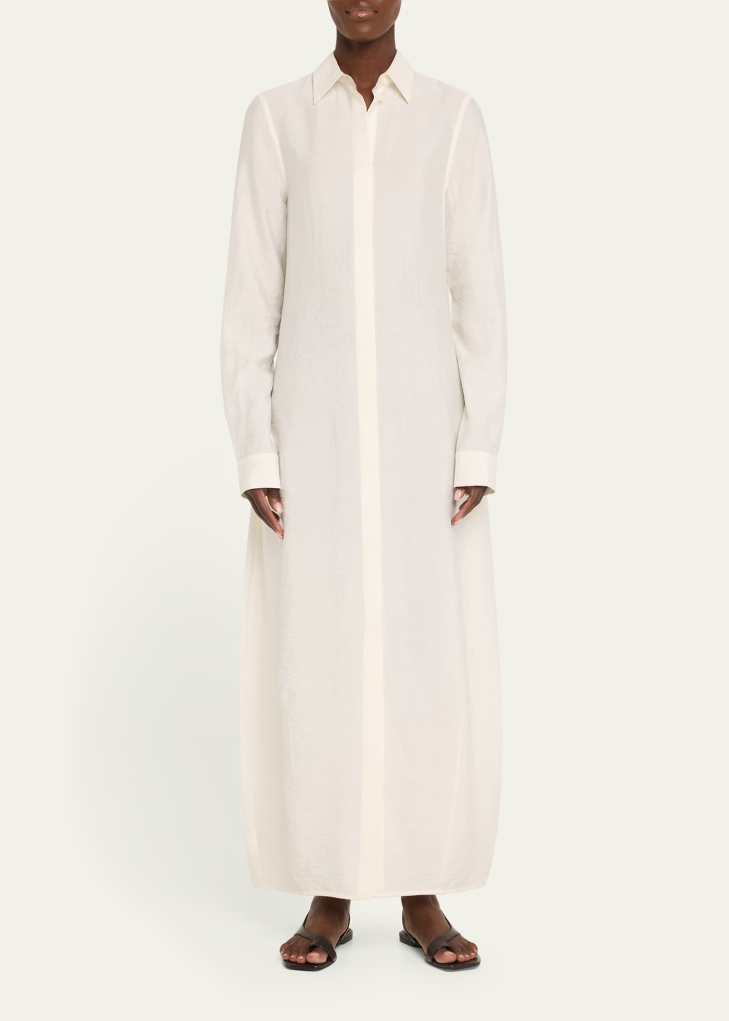 Toteme Long Parachute Shirtdress Image 2 of 5