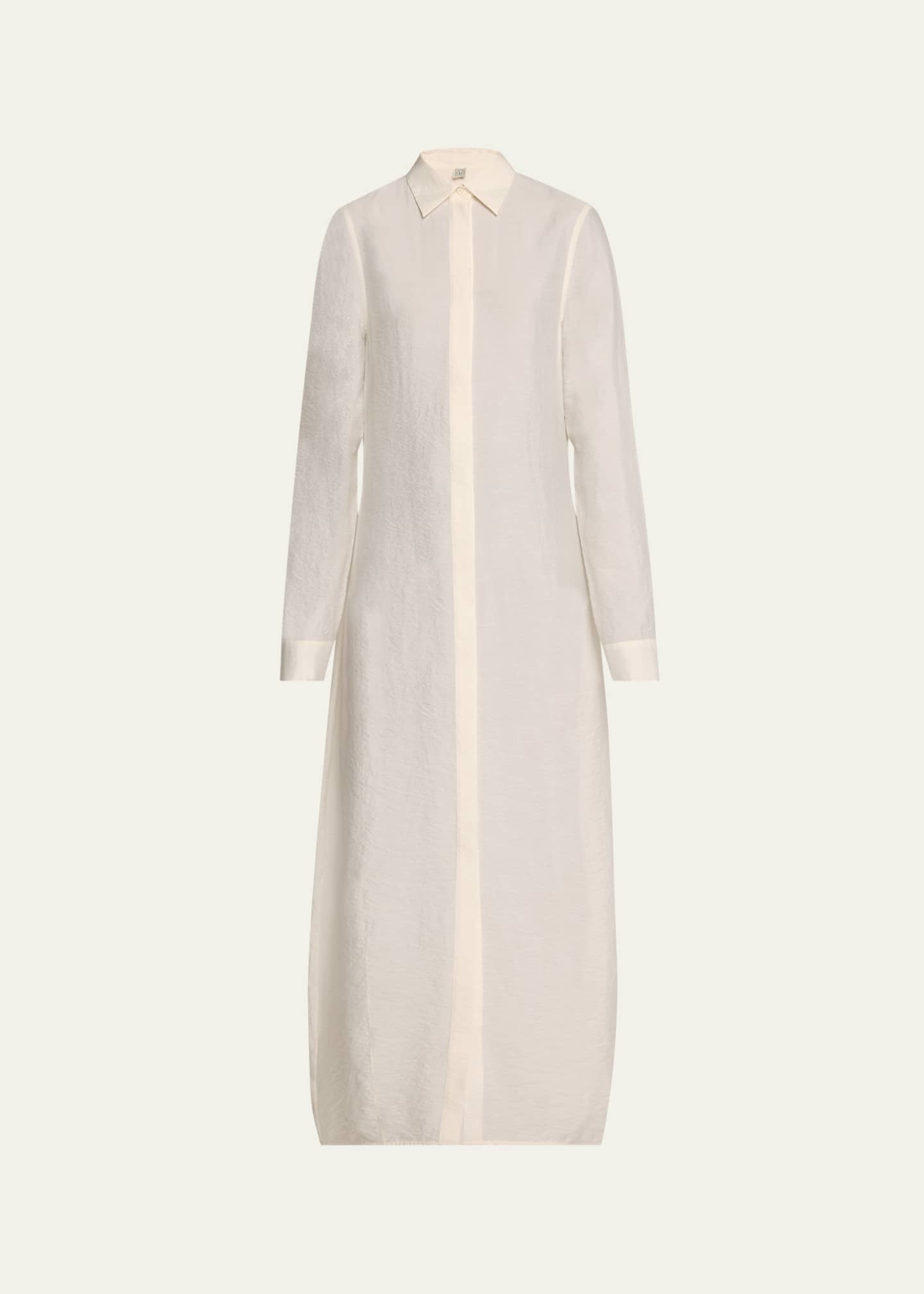 Toteme Long Parachute Shirtdress Image 1 of 5