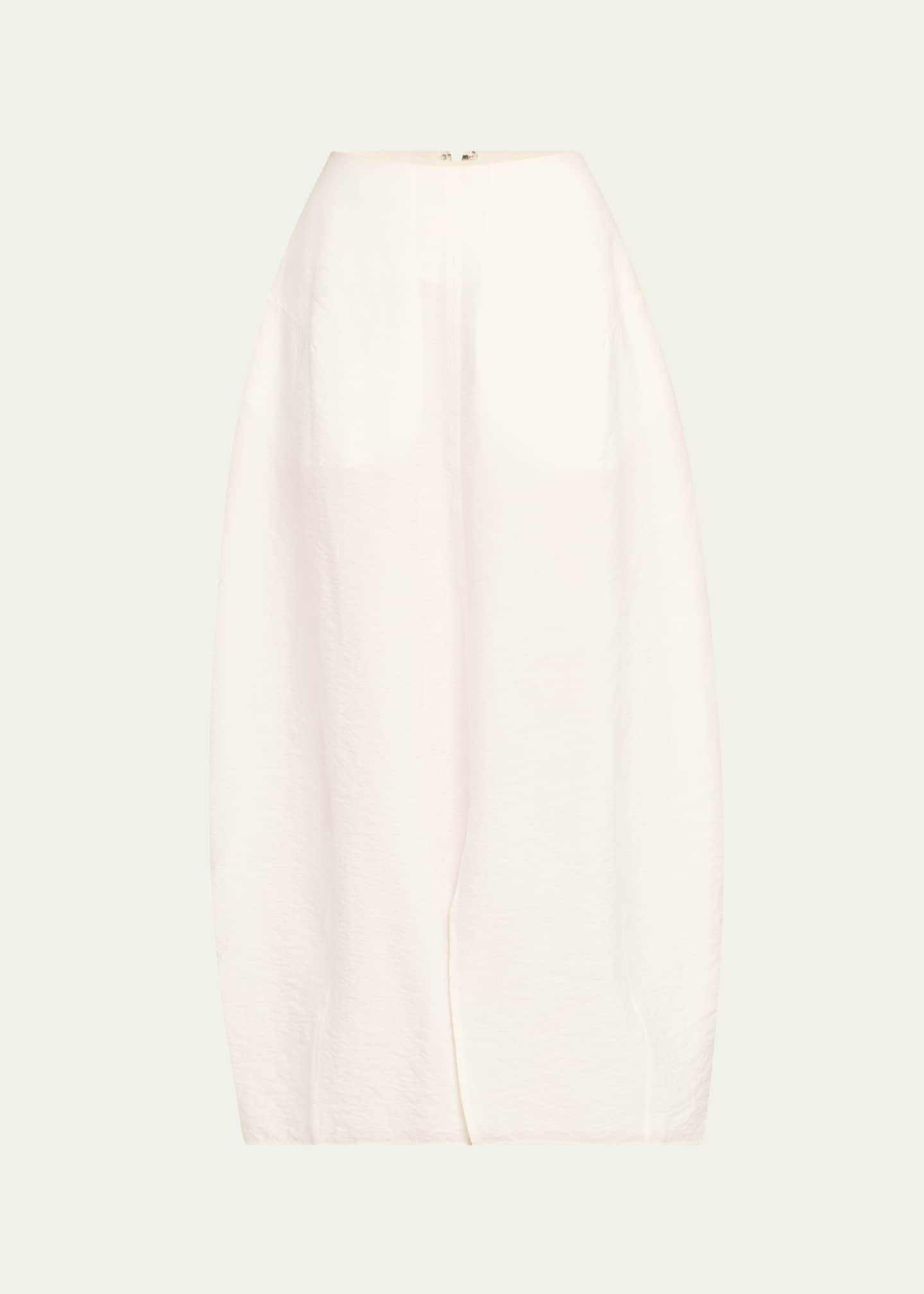 Toteme Cotton Voile Ankle Parachute Skirt Image 1 of 5