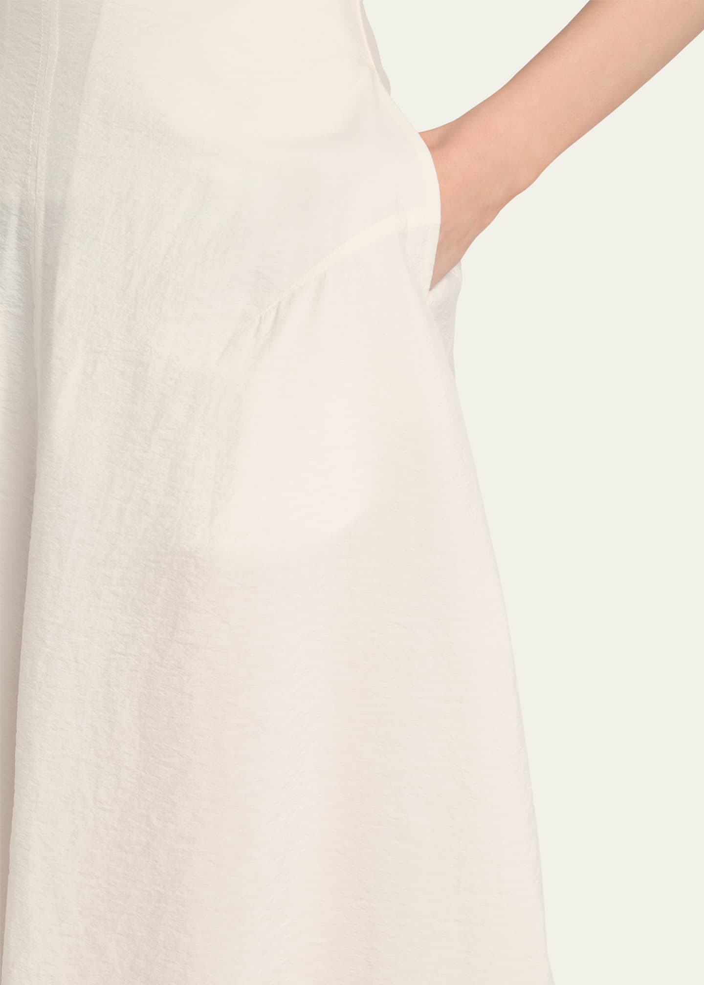 Toteme Cotton Voile Ankle Parachute Skirt Image 5 of 5