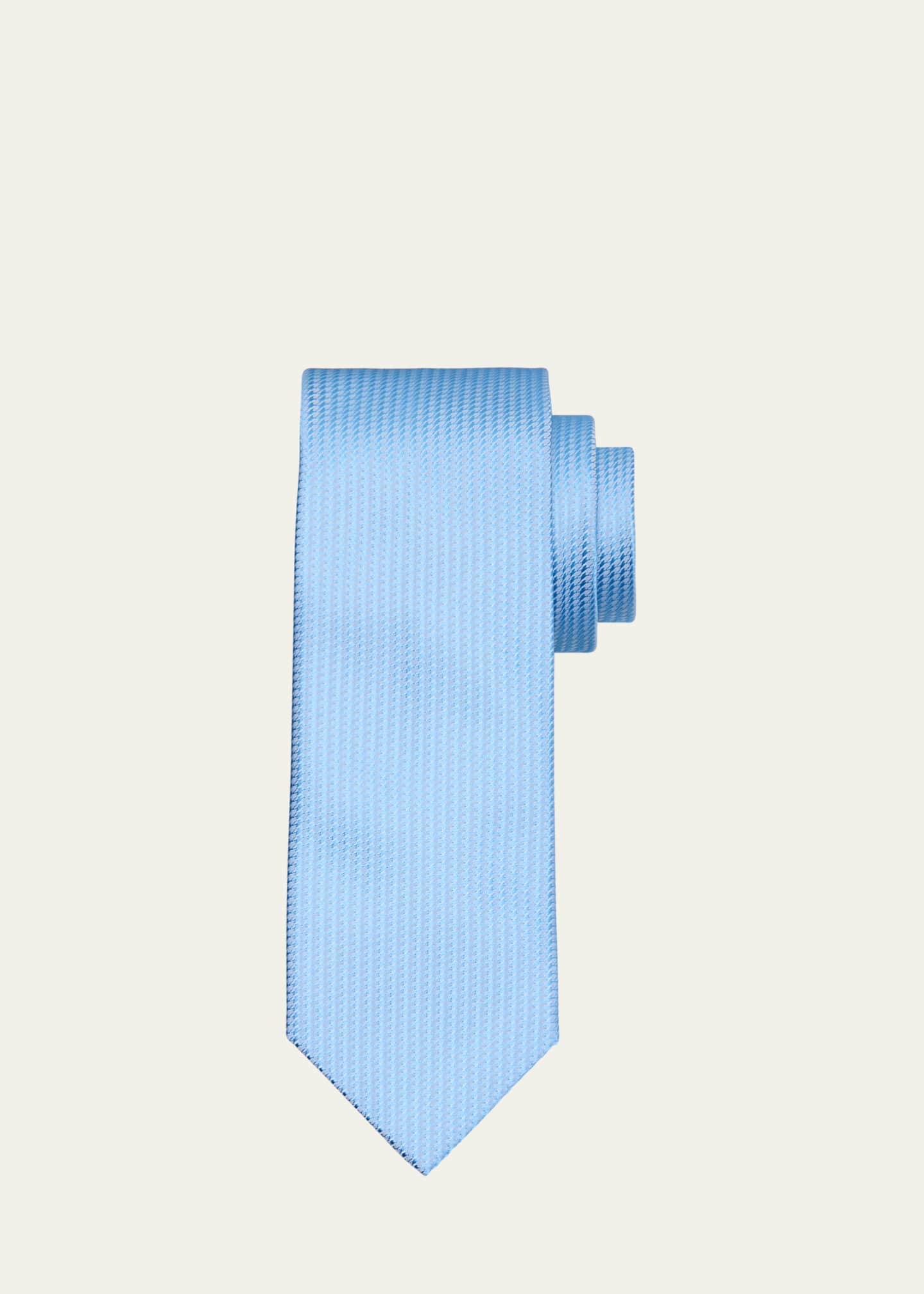 Brioni Men's Tonal Check Silk Tie
