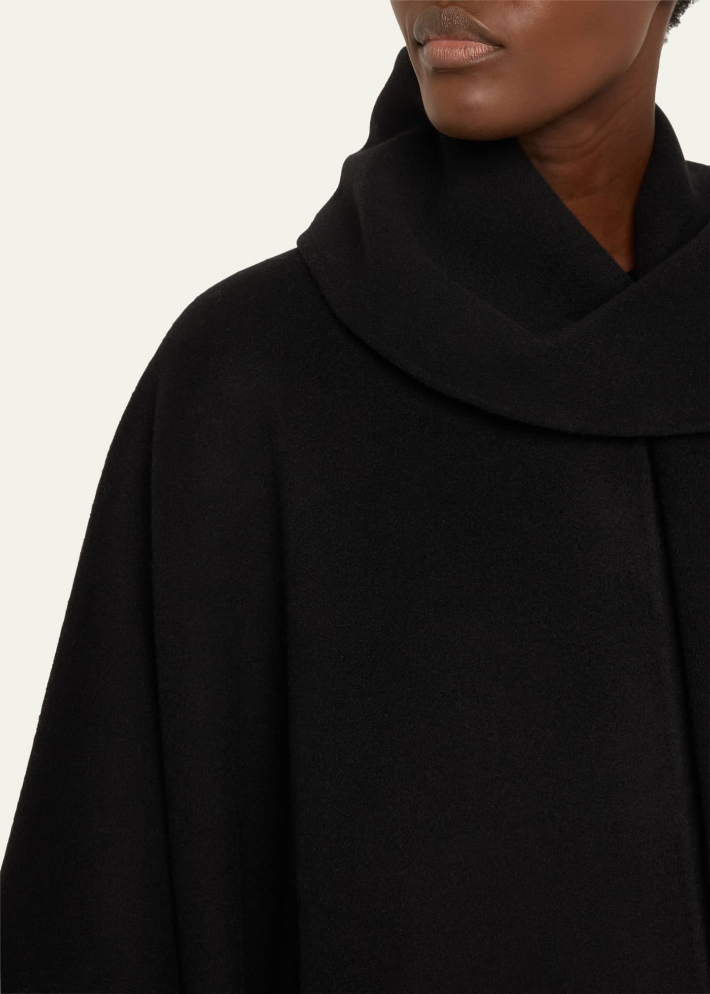 Toteme Scarf Wool Coat Image 5 of 5
